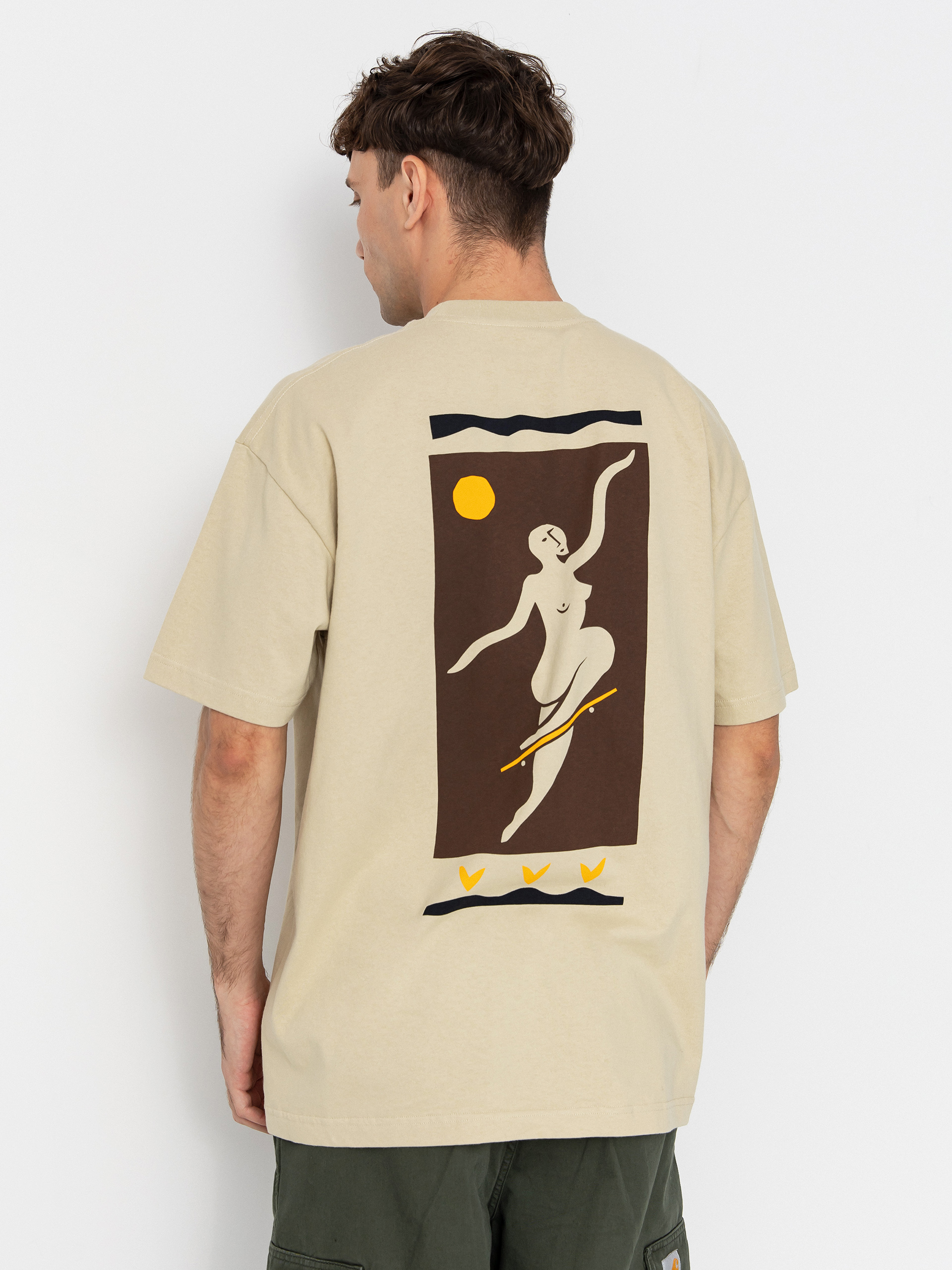 Tricou Polar Skate No Complies Forever (sand)