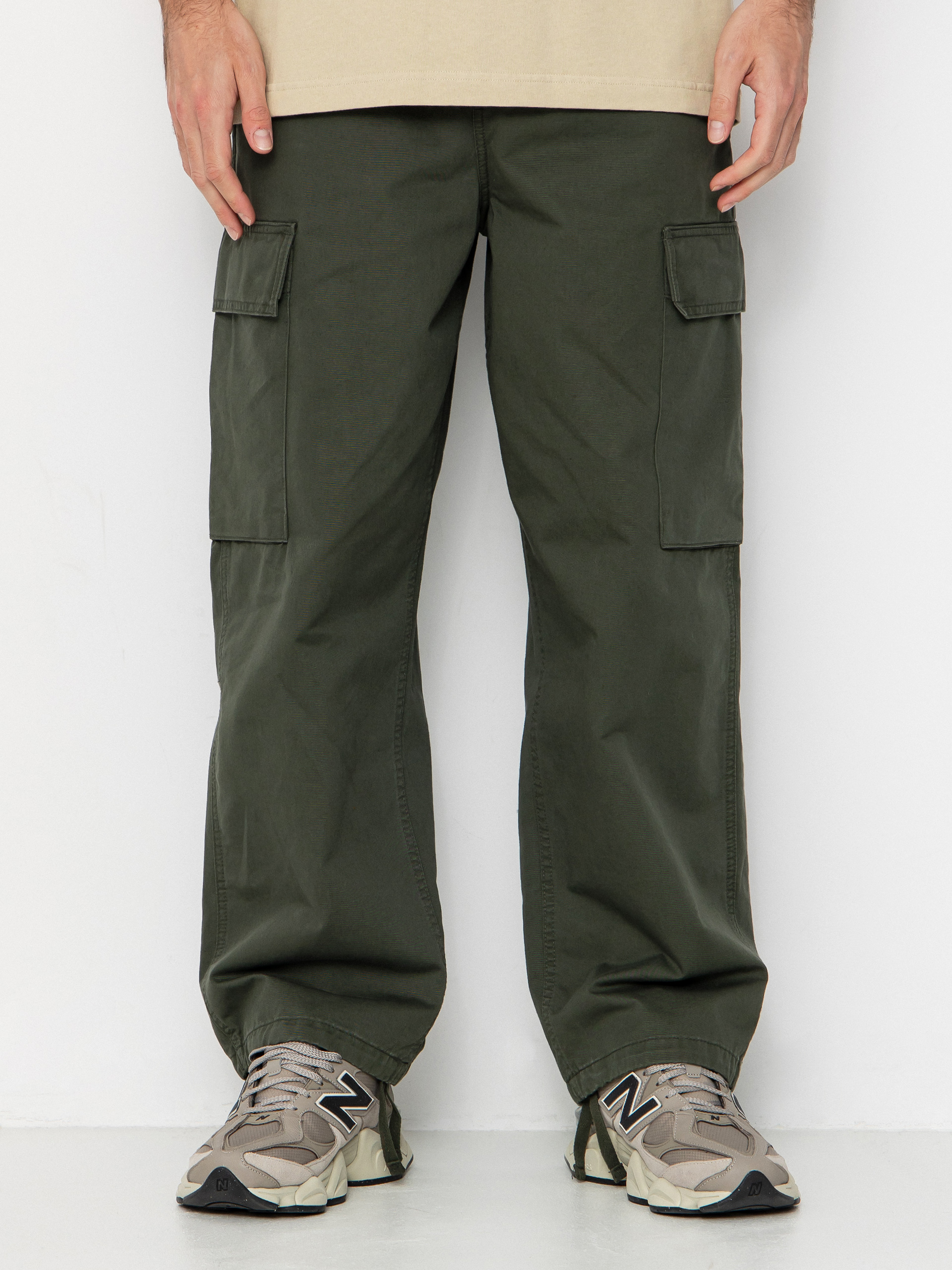 Pantaloni Carhartt WIP Kade Cargo (opuntia/stone washed)