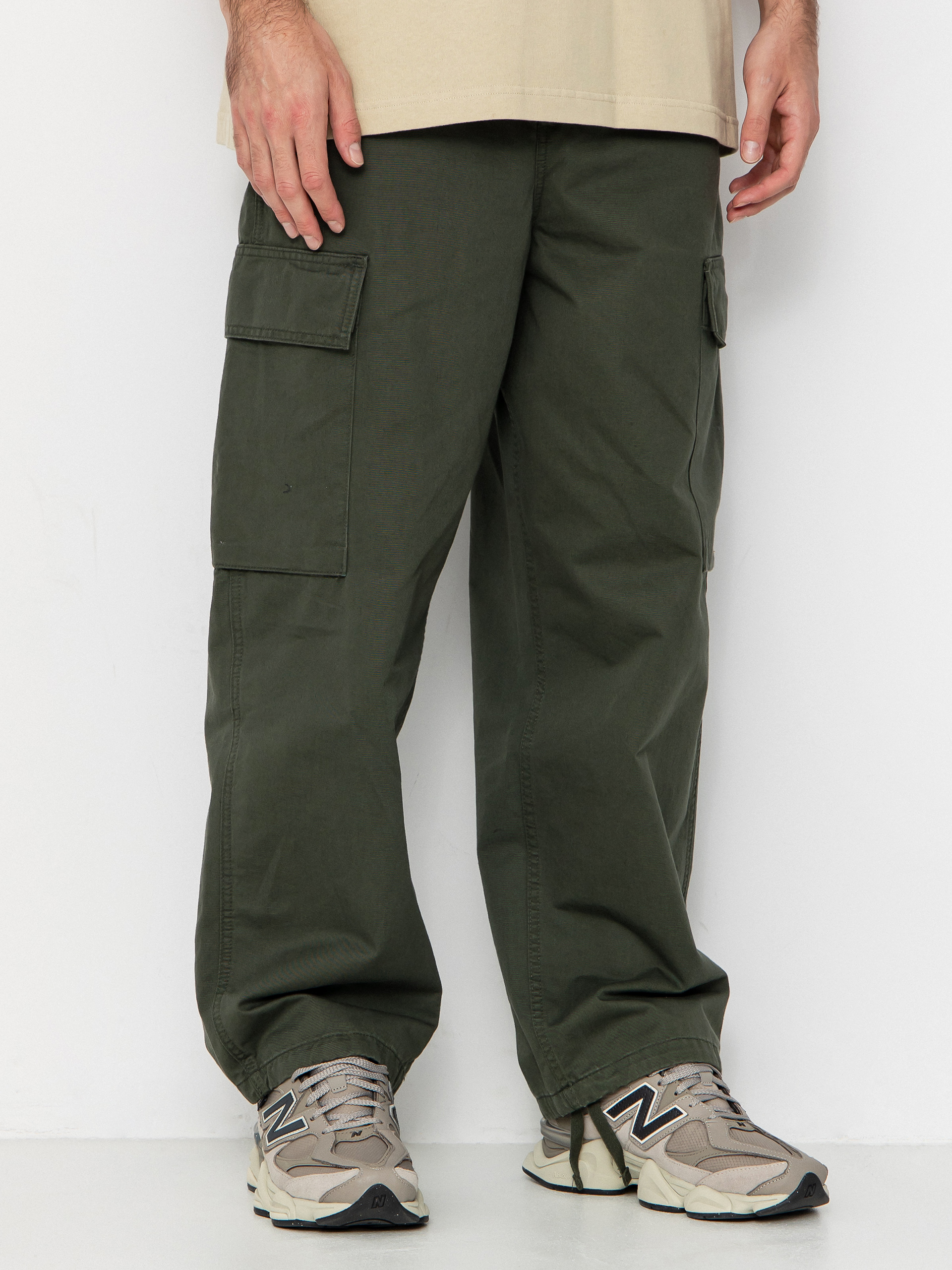 Pantaloni Carhartt WIP Kade Cargo (opuntia/stone washed)