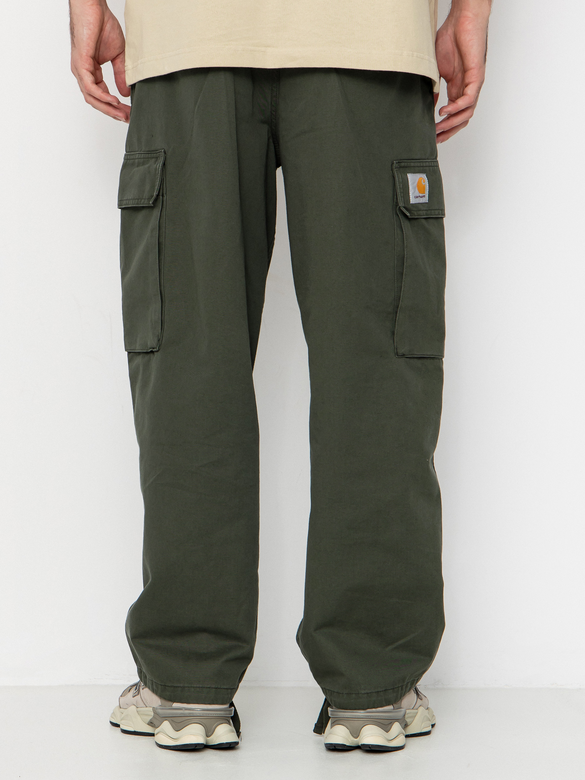 Pantaloni Carhartt WIP Kade Cargo (opuntia/stone washed)