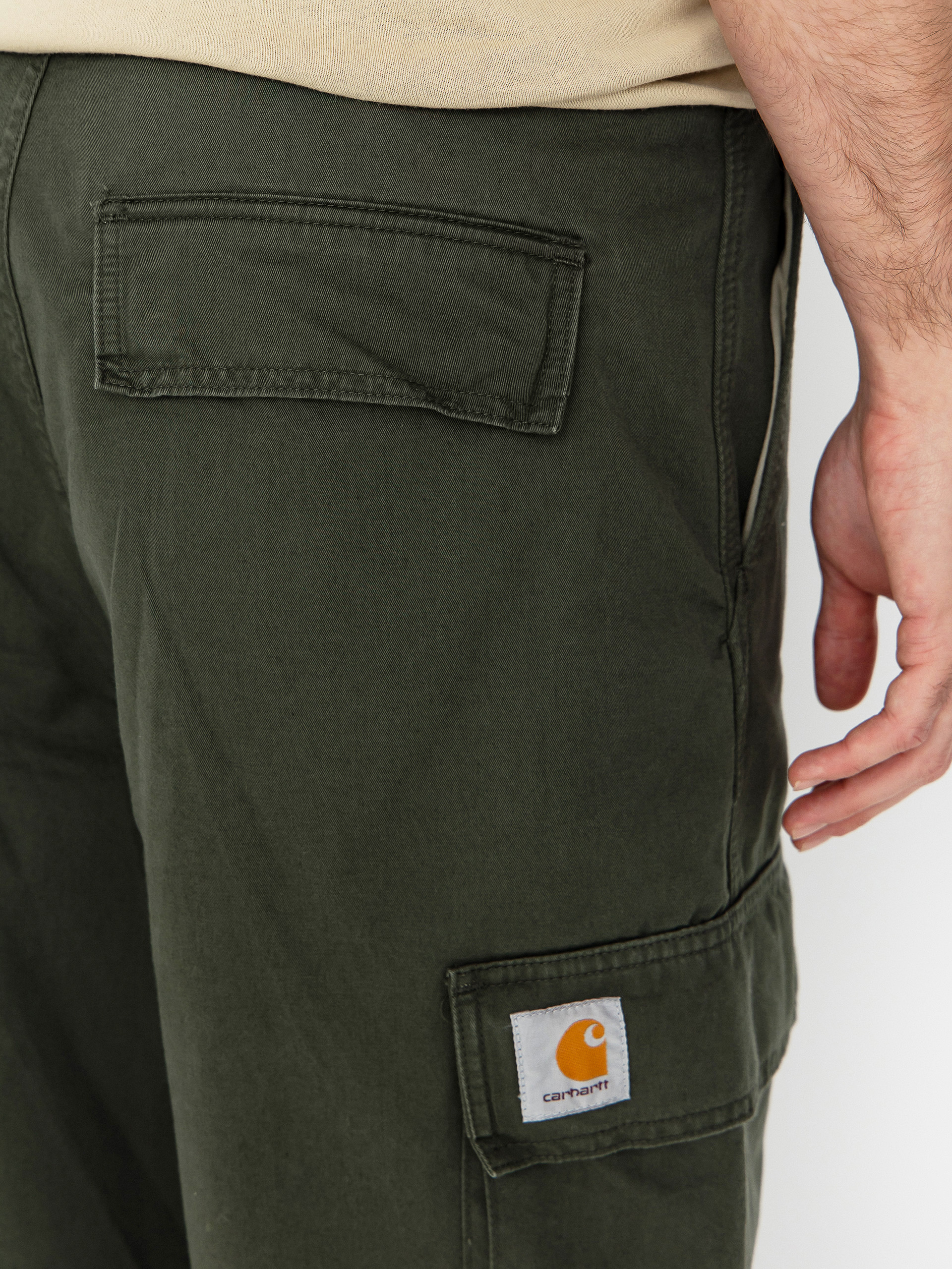 Pantaloni Carhartt WIP Kade Cargo (opuntia/stone washed)