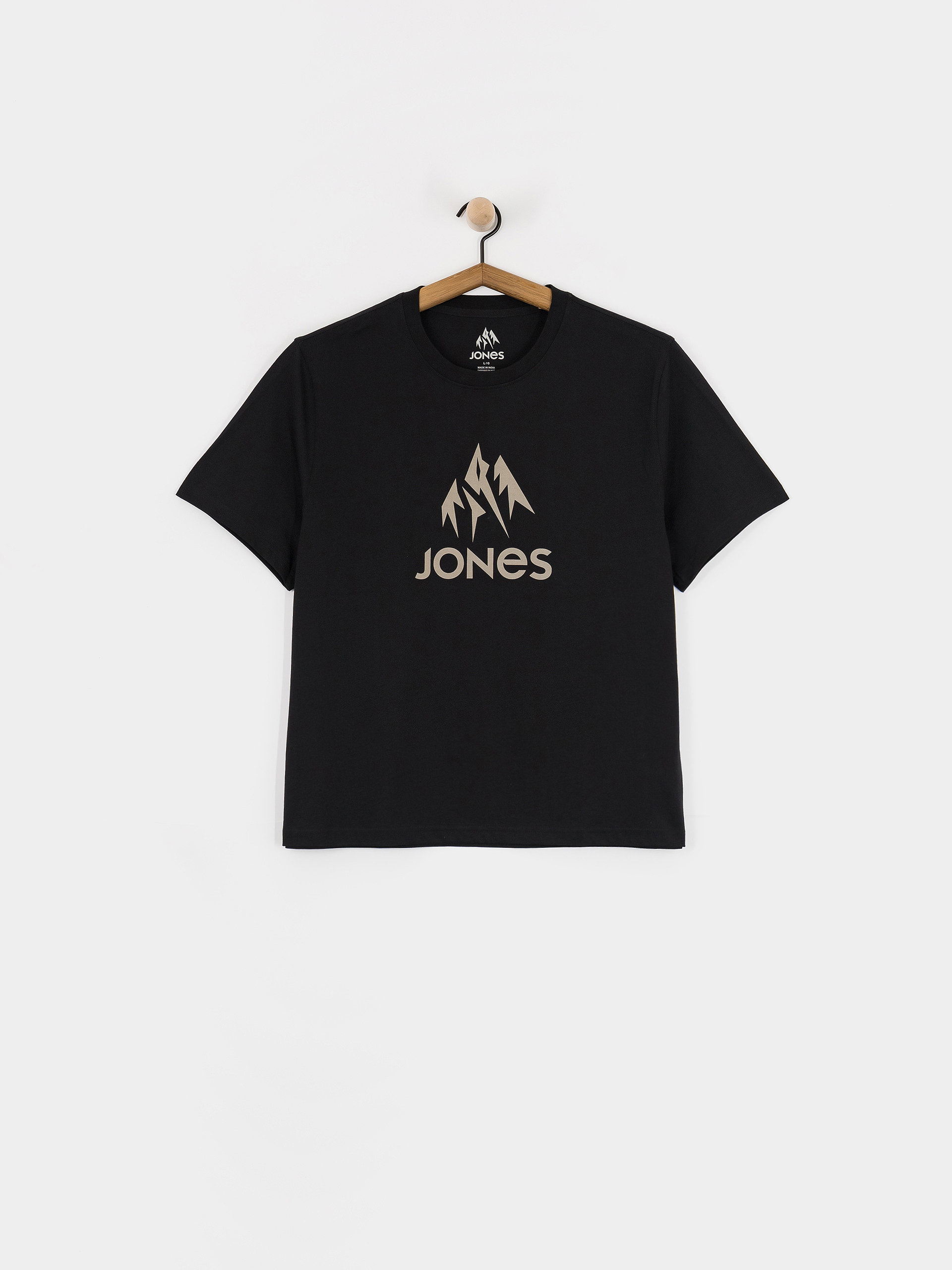 Tricou Jones Snowboards Truckee Org Cot (stealth black)