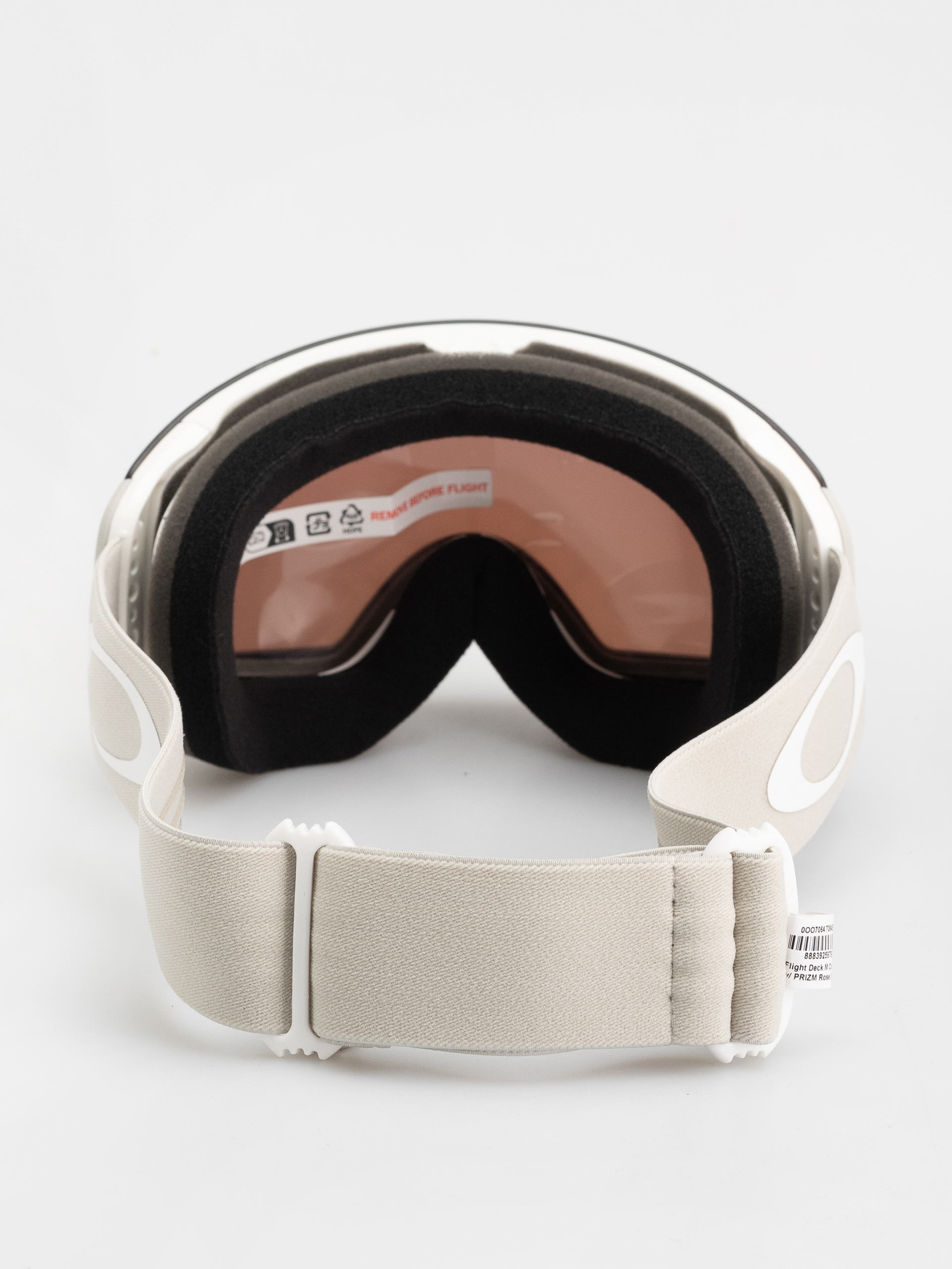 Ochelari pentru snowboard Oakley Flight Deck M (matte cool grey/prizm rose gold iridium)