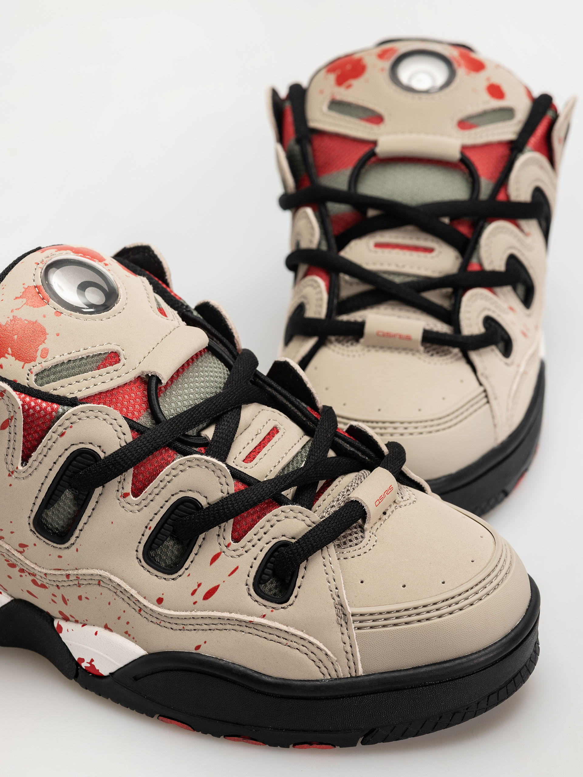 Pantofi Osiris D3 OG (taupe/olive/drips)