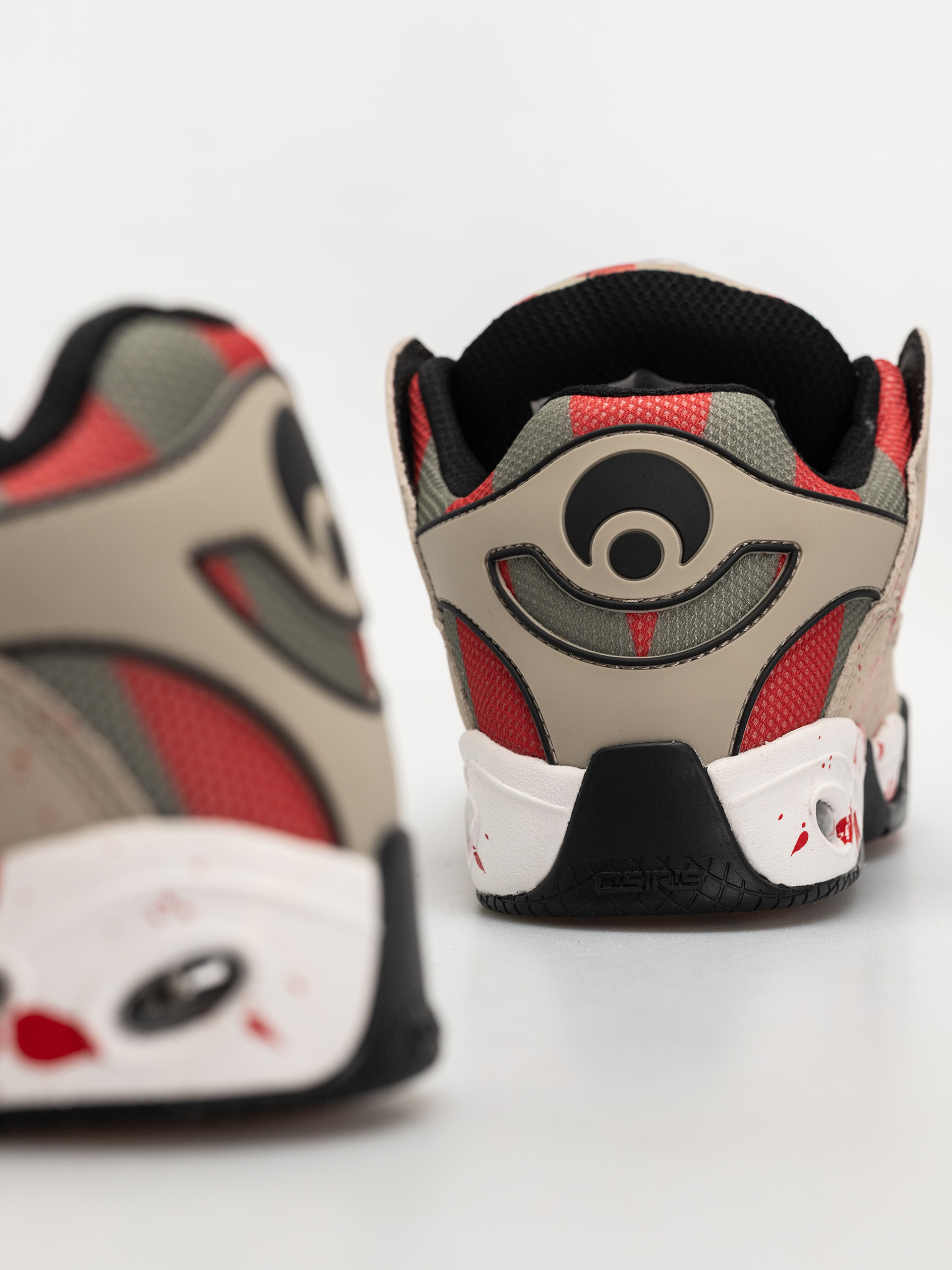 Pantofi Osiris D3 OG (taupe/olive/drips)