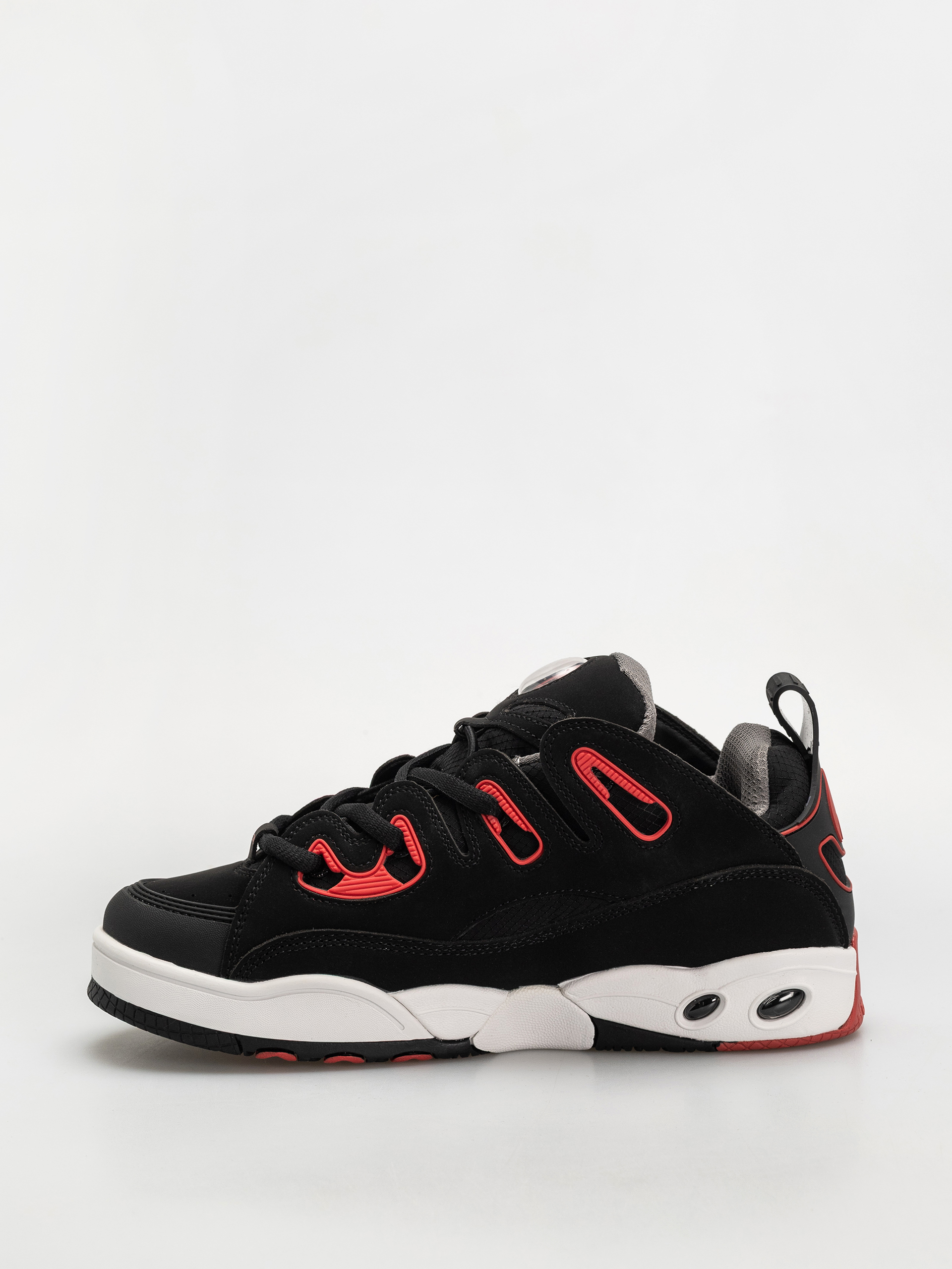 Pantofi Osiris D3 E (black/charcoal/red)