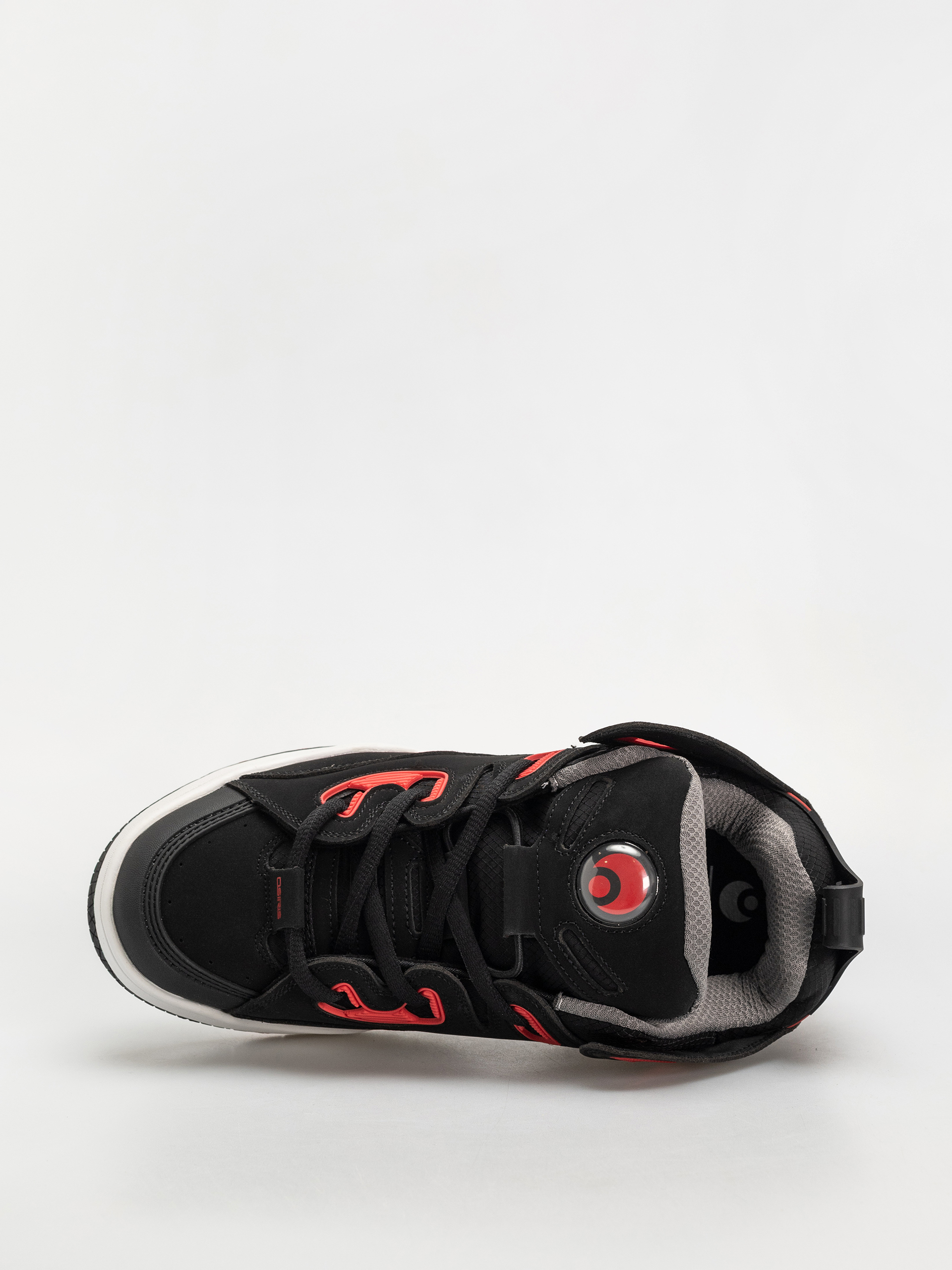 Pantofi Osiris D3 E (black/charcoal/red)