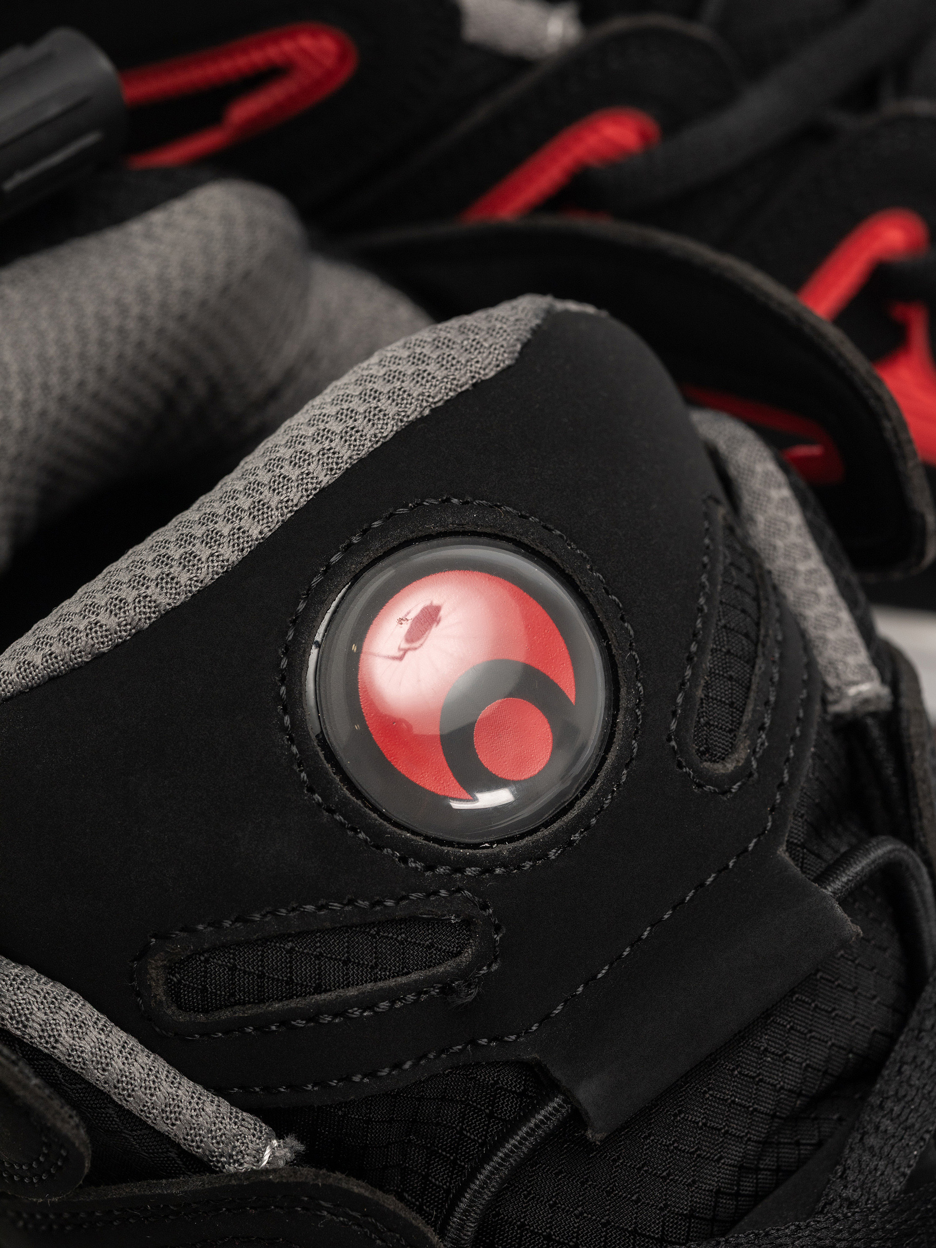 Pantofi Osiris D3 E (black/charcoal/red)