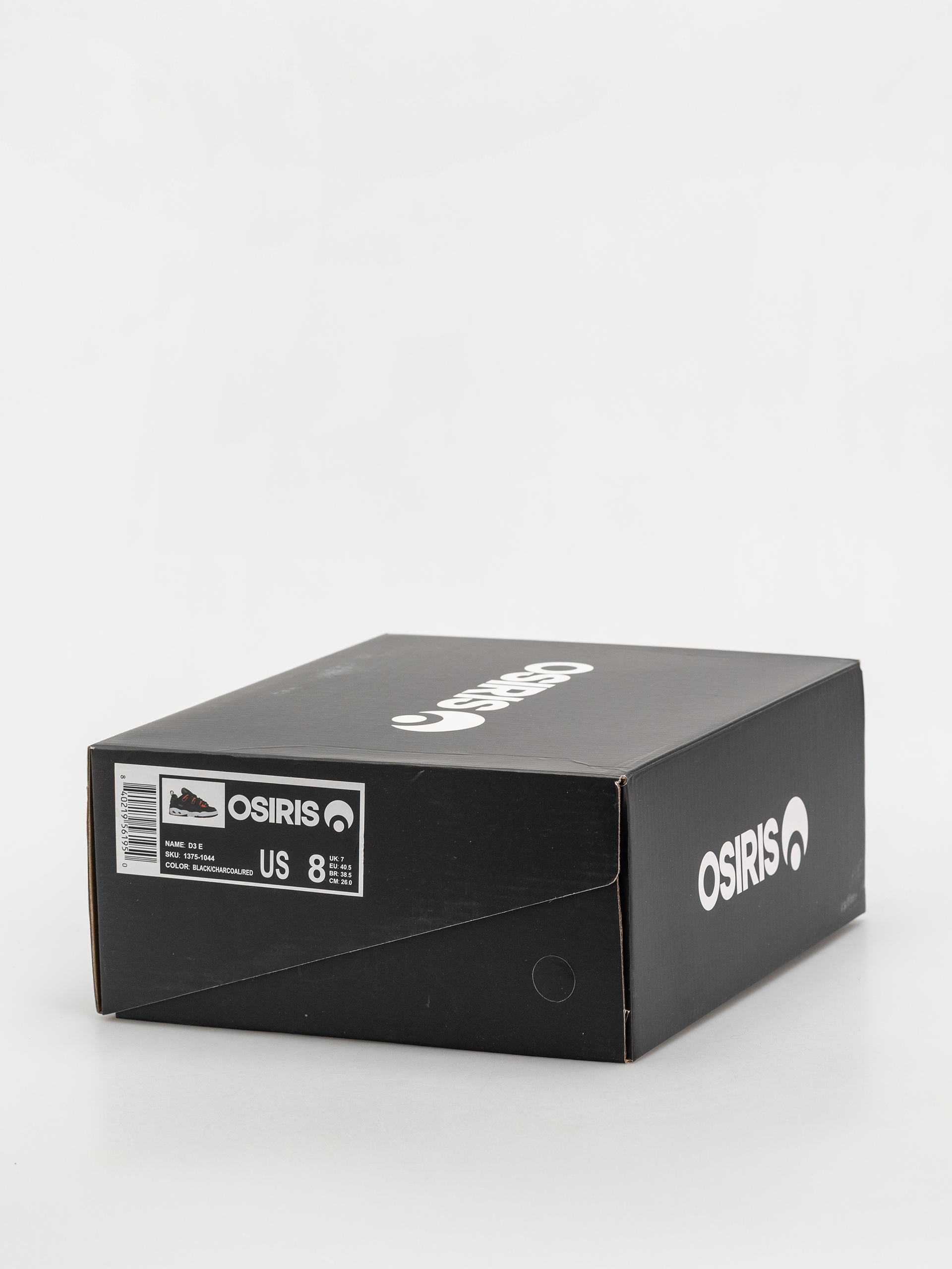 Pantofi Osiris D3 E (black/charcoal/red)