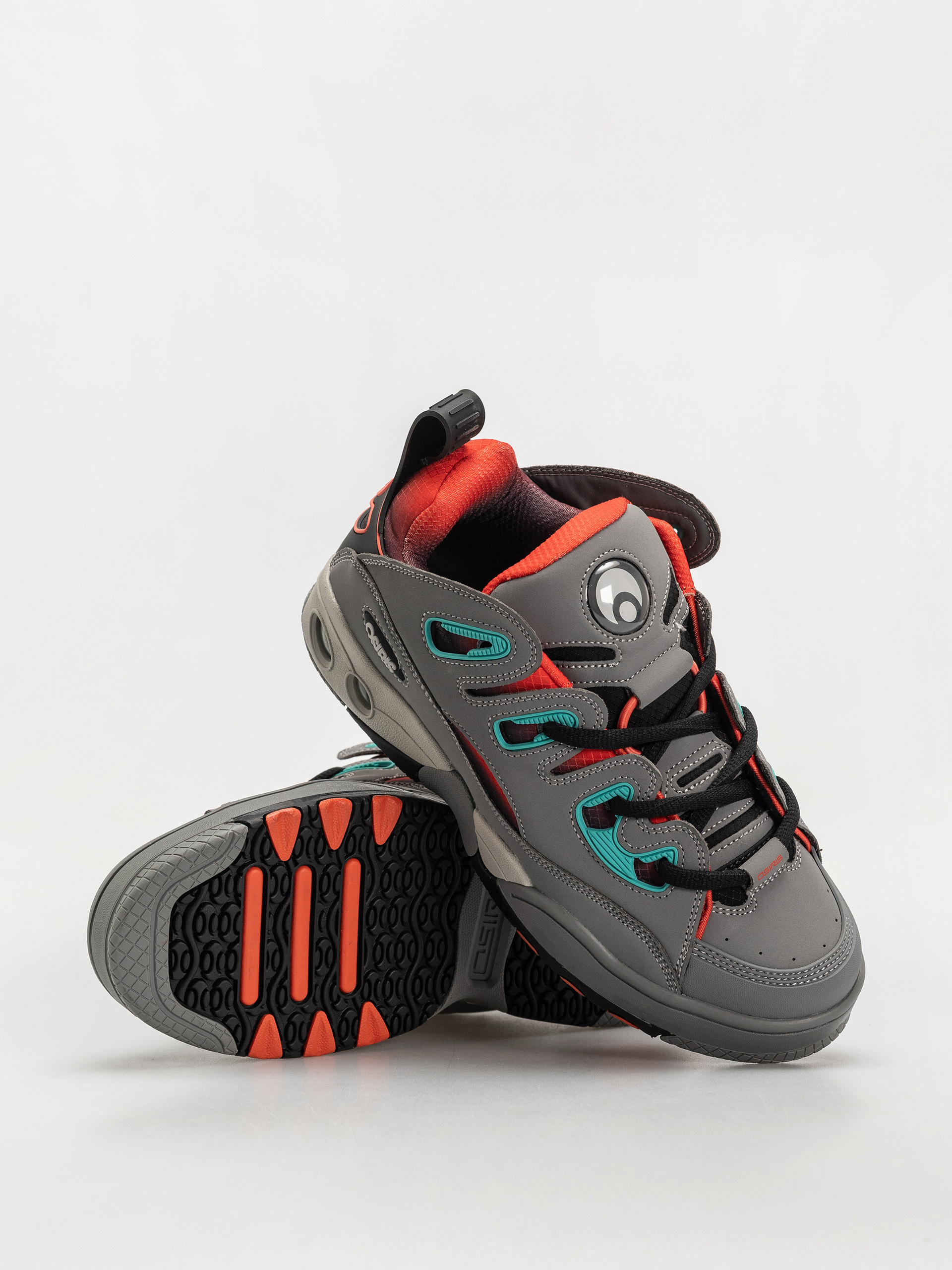 Pantofi Osiris D3 E (grey/orange/turqoise)