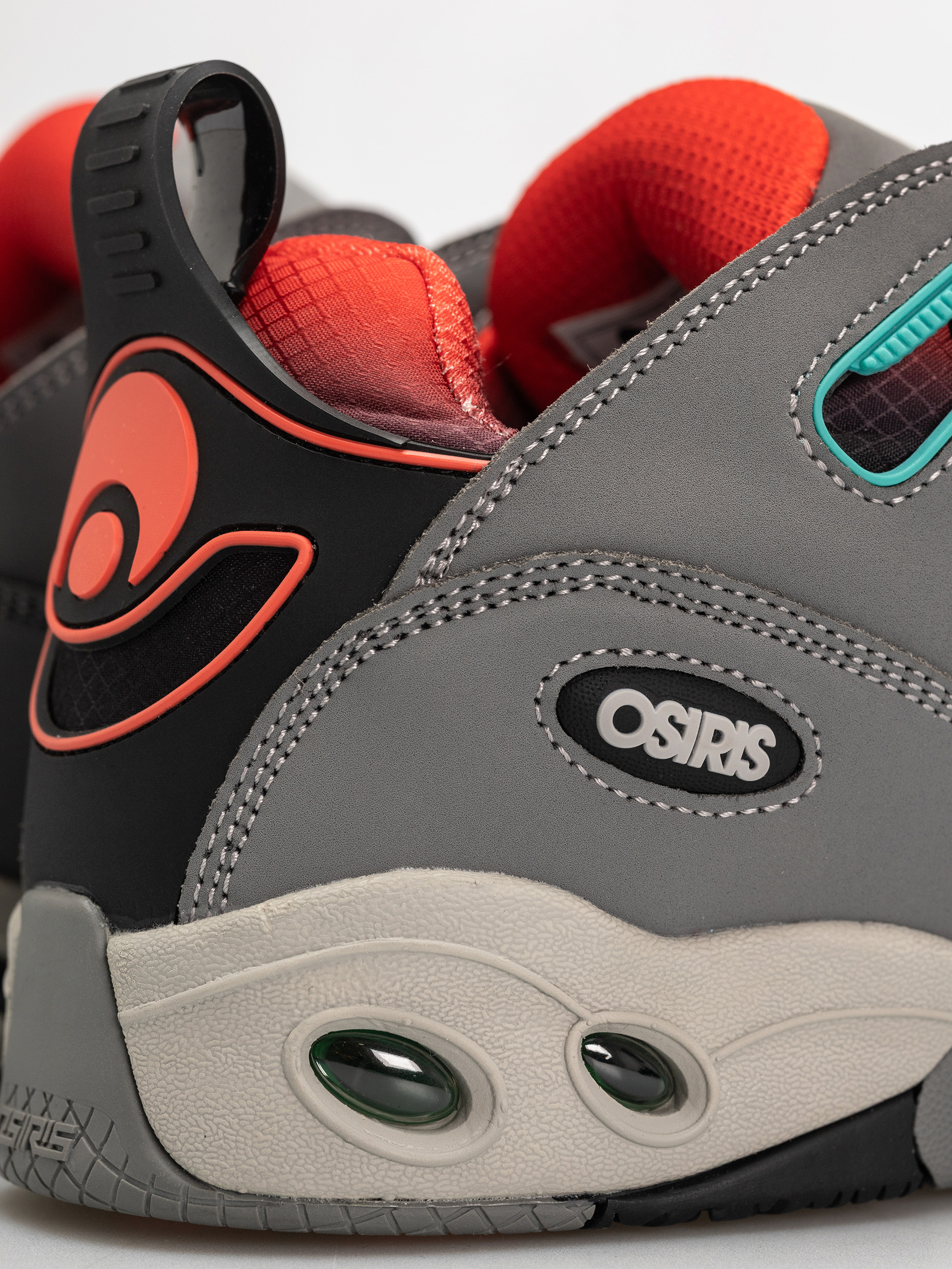 Pantofi Osiris D3 E (grey/orange/turqoise)