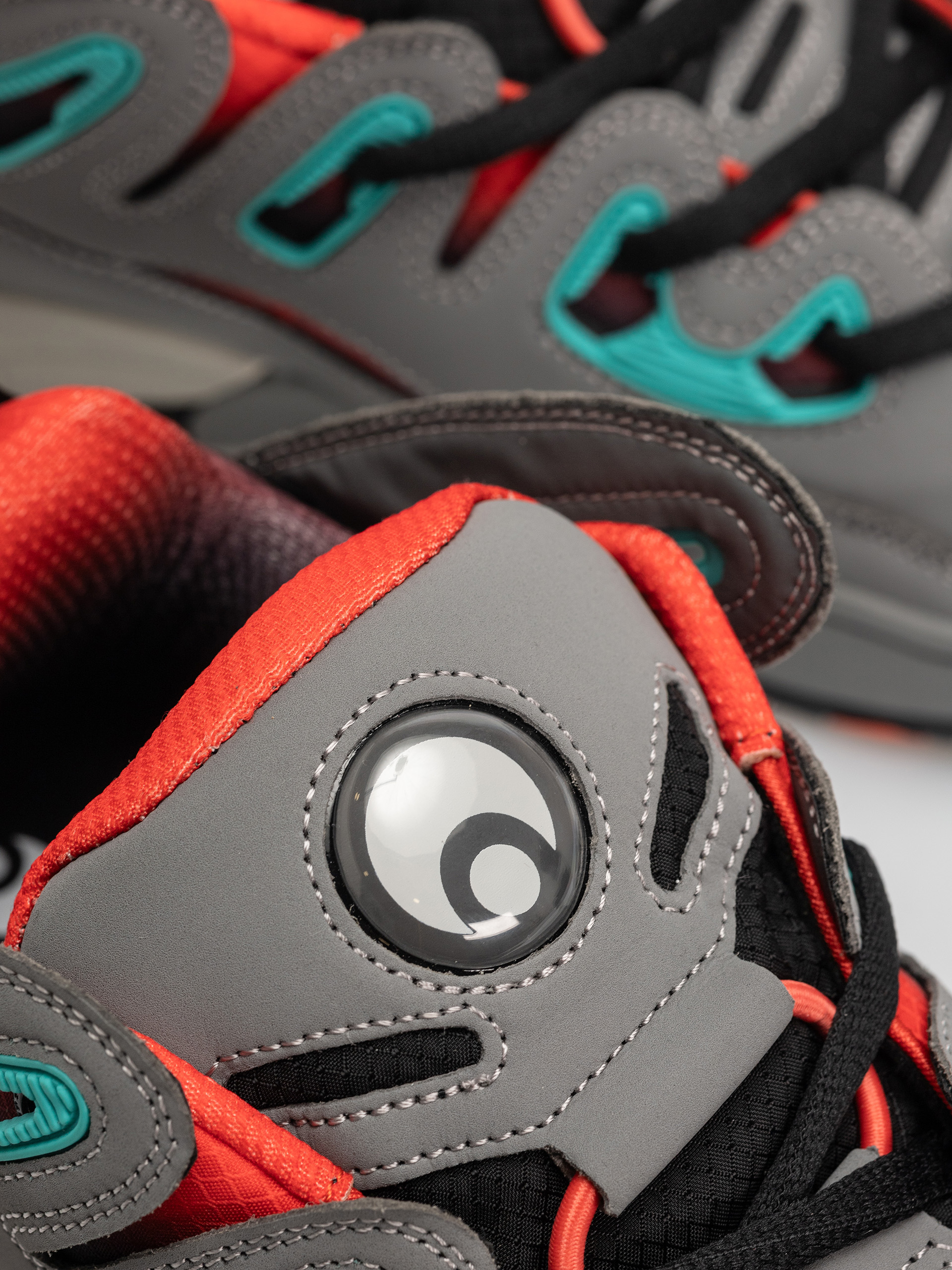 Pantofi Osiris D3 E (grey/orange/turqoise)