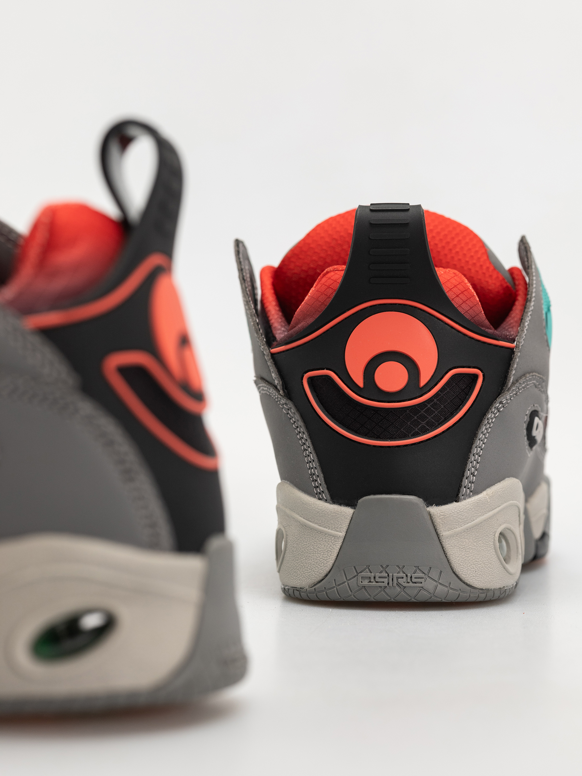 Pantofi Osiris D3 E (grey/orange/turqoise)