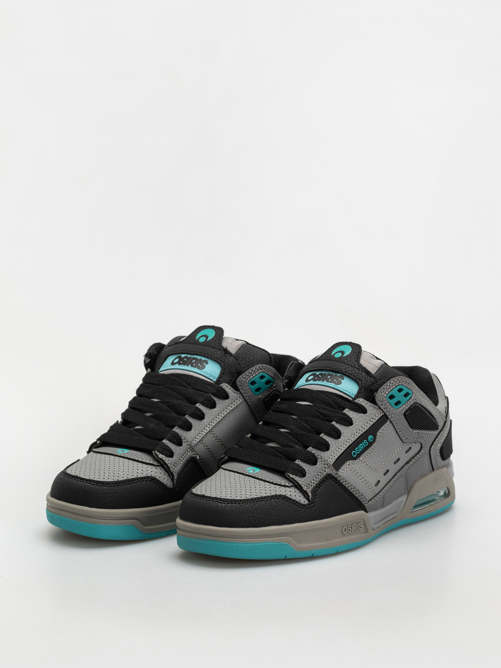 Pantofi Osiris Peril (black/grey/teal)