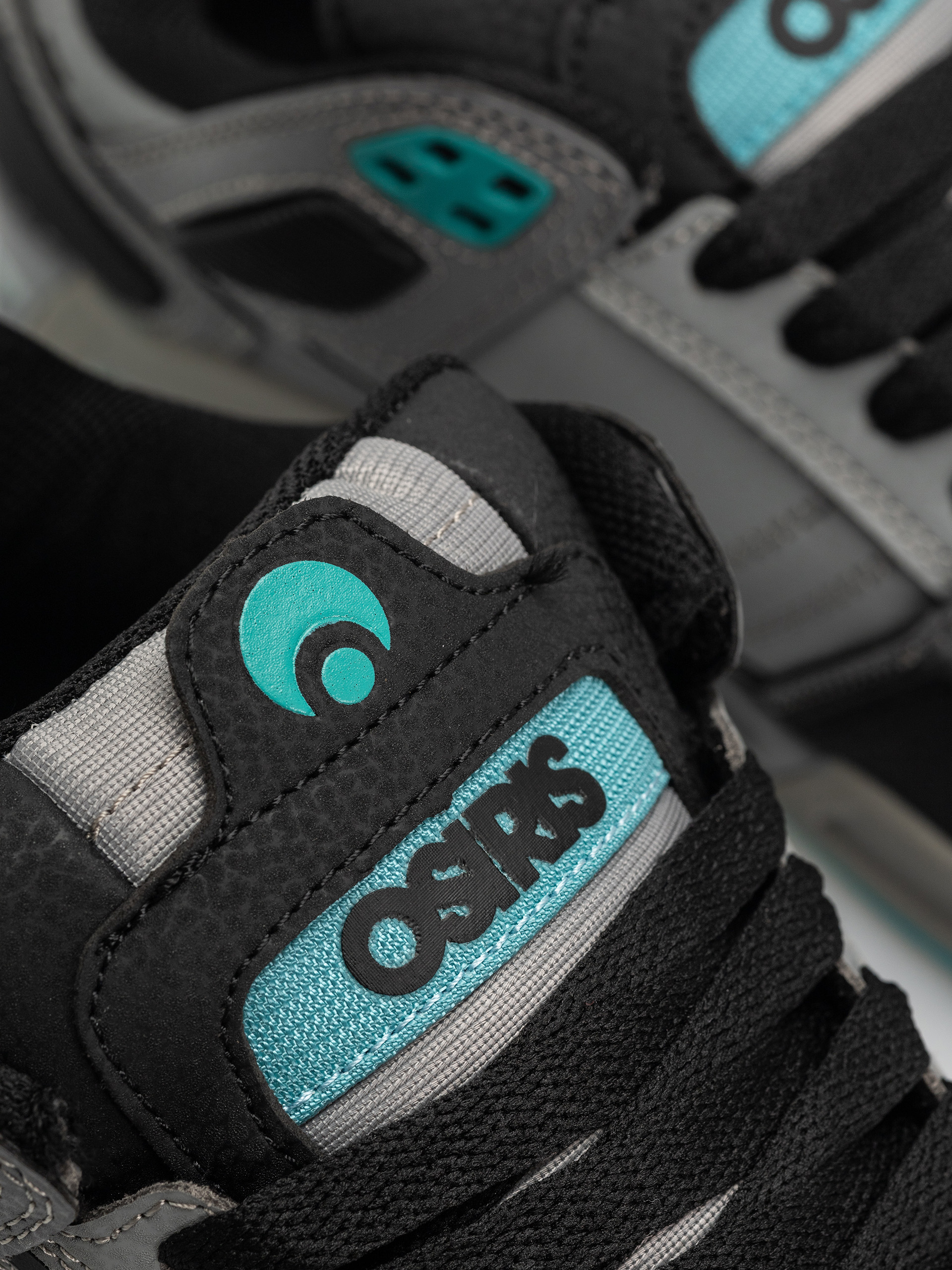 Pantofi Osiris Peril (black/grey/teal)