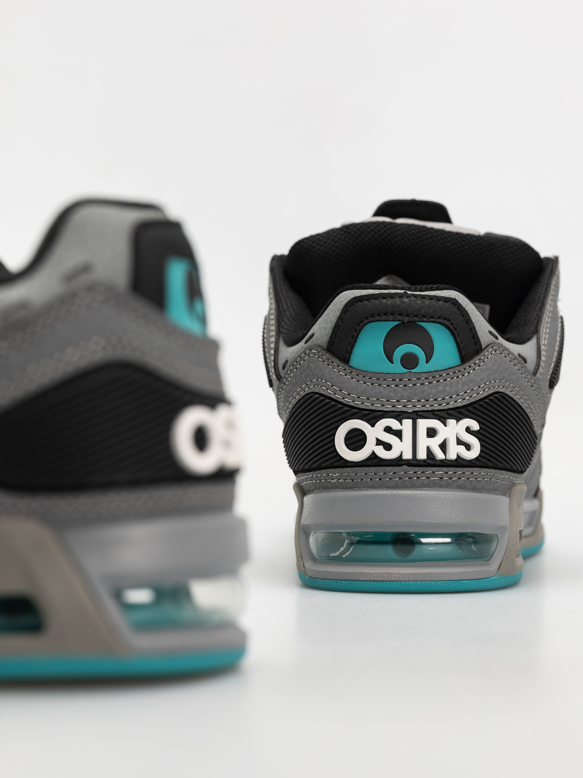 Pantofi Osiris Peril (black/grey/teal)