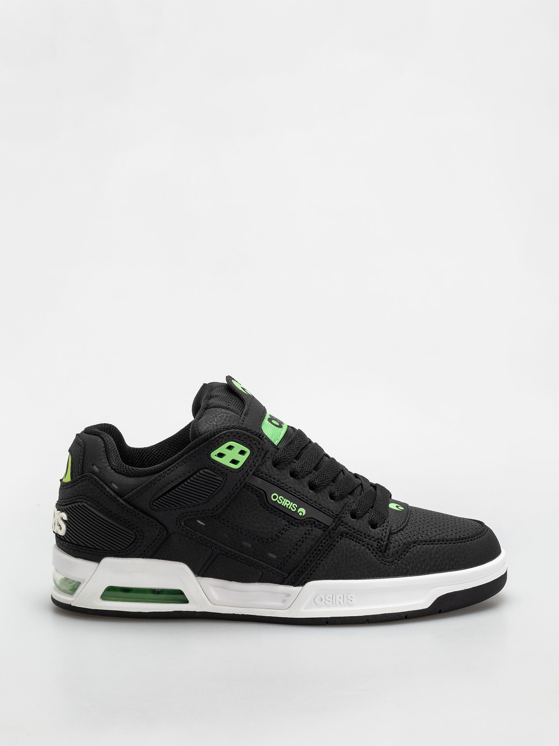 Pantofi Osiris Peril (black/black/green)