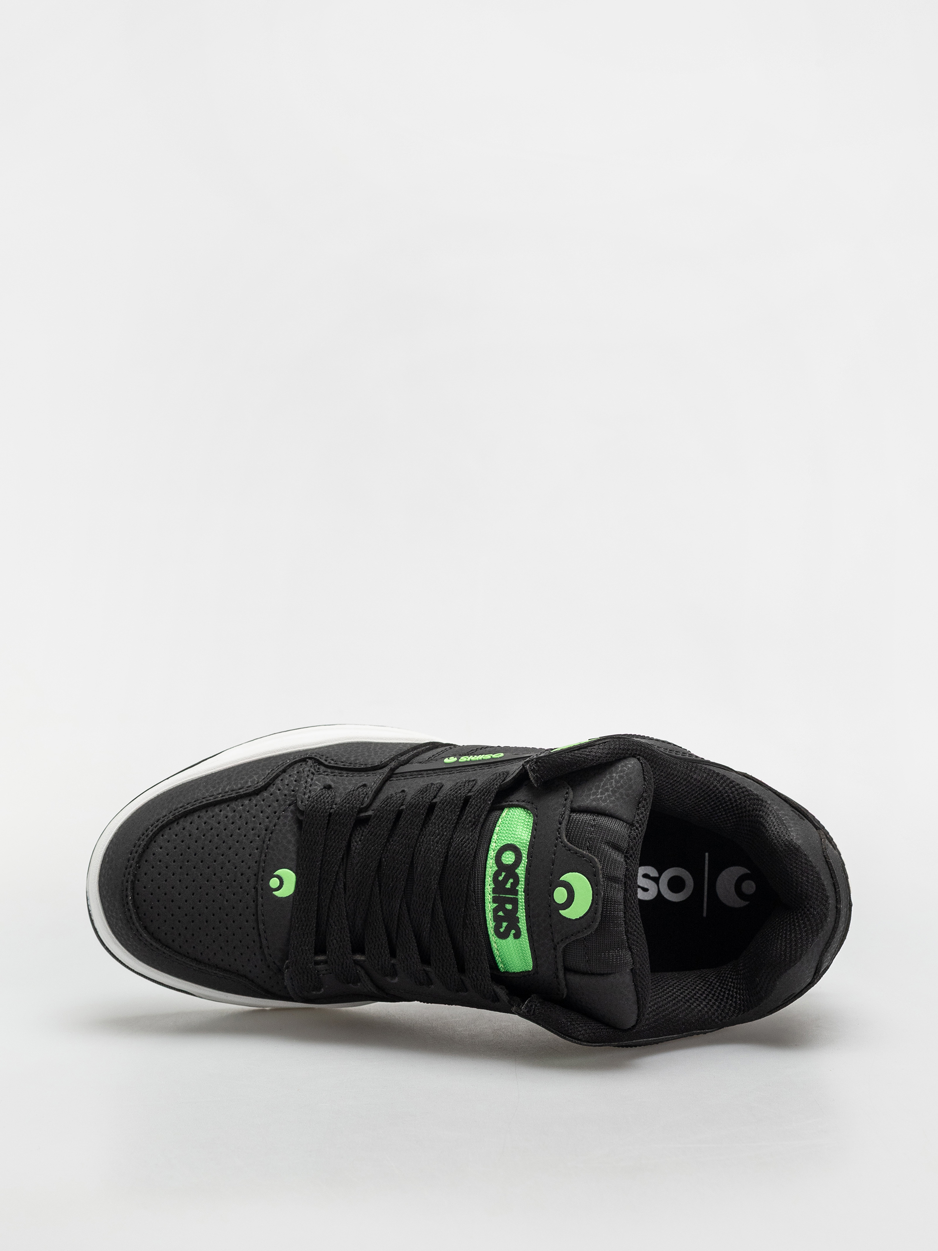 Pantofi Osiris Peril (black/black/green)