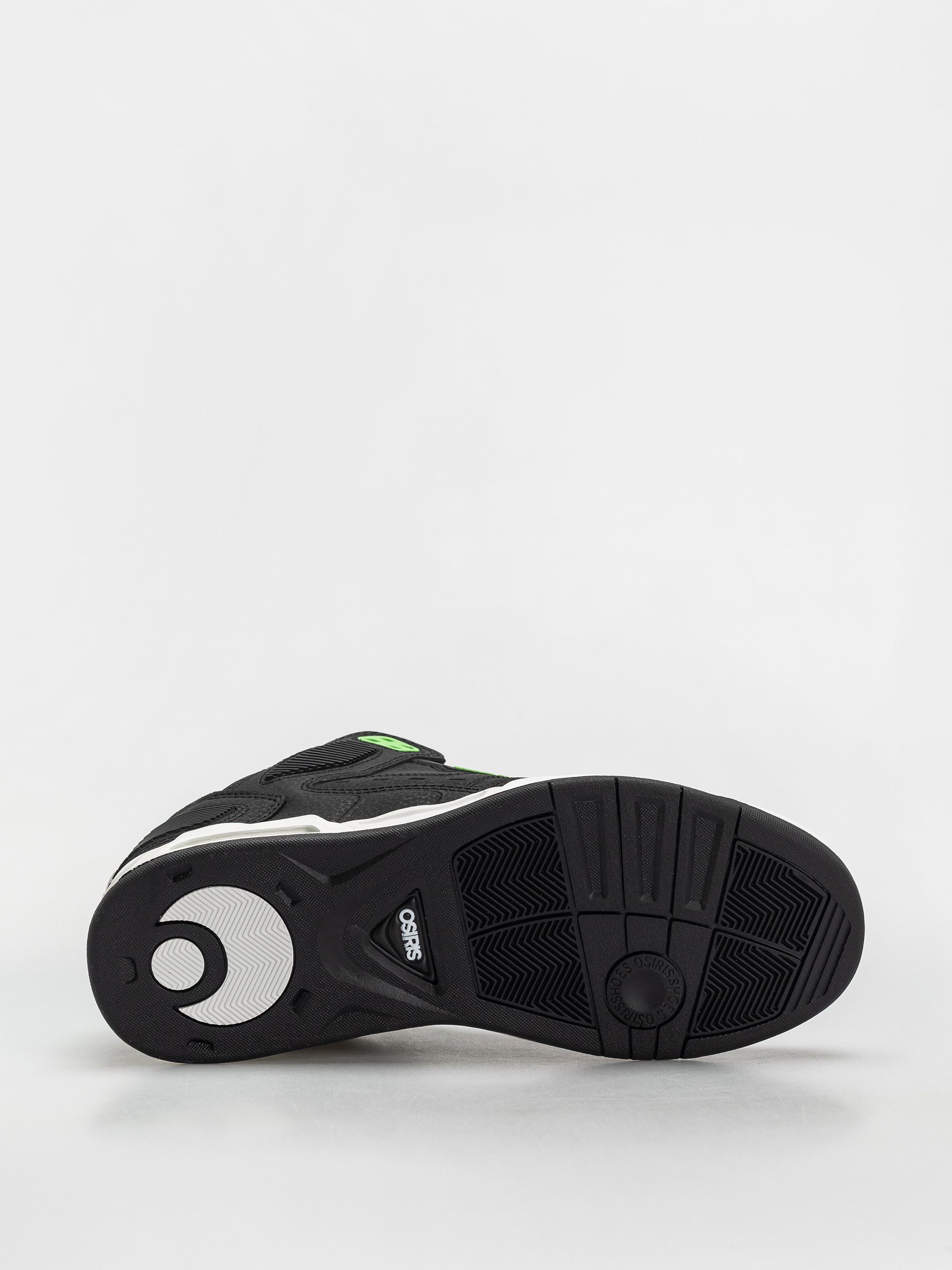 Pantofi Osiris Peril (black/black/green)