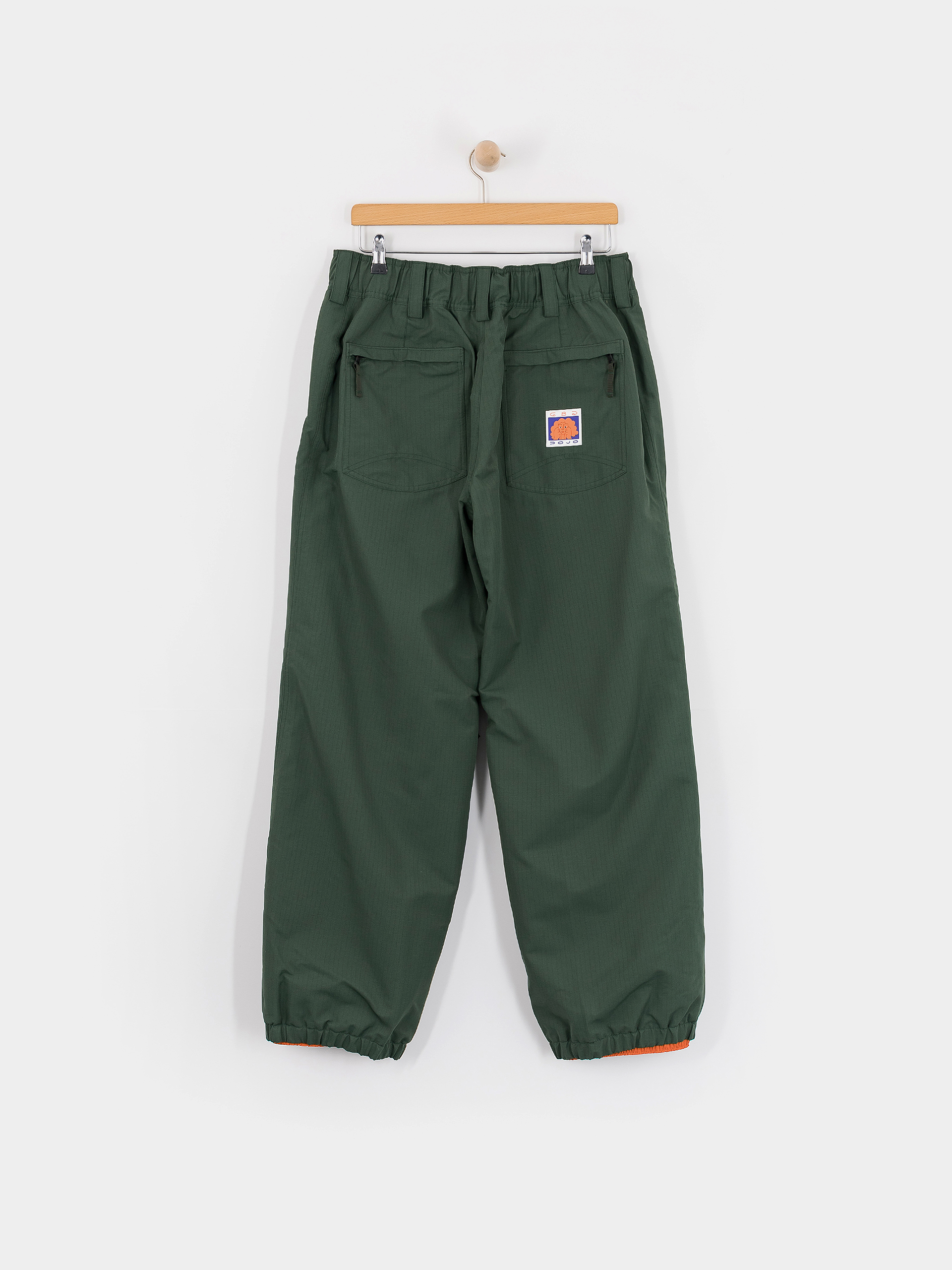 Pentru bărbați Pantaloni pentru snowboard 686 Dojo (moss green ripstop)