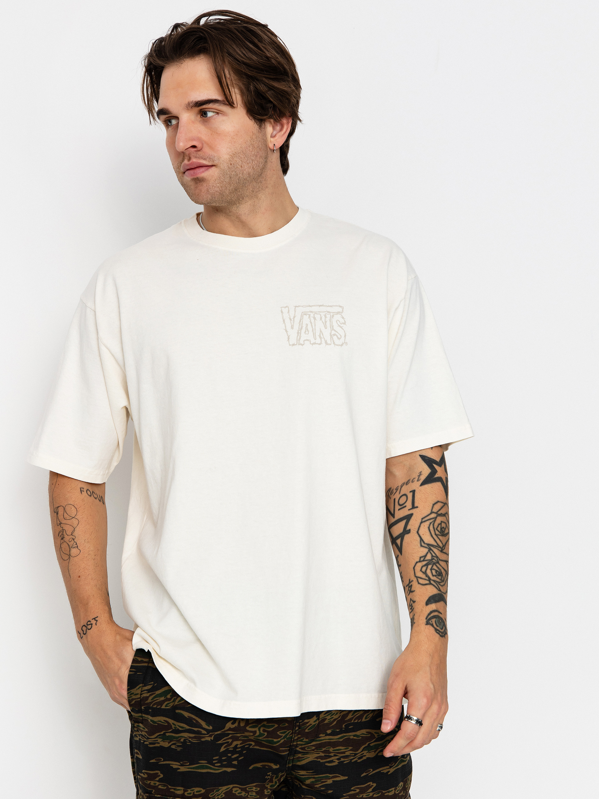 Tricou Vans Mixed Lot (mountain essentials marshmallow)