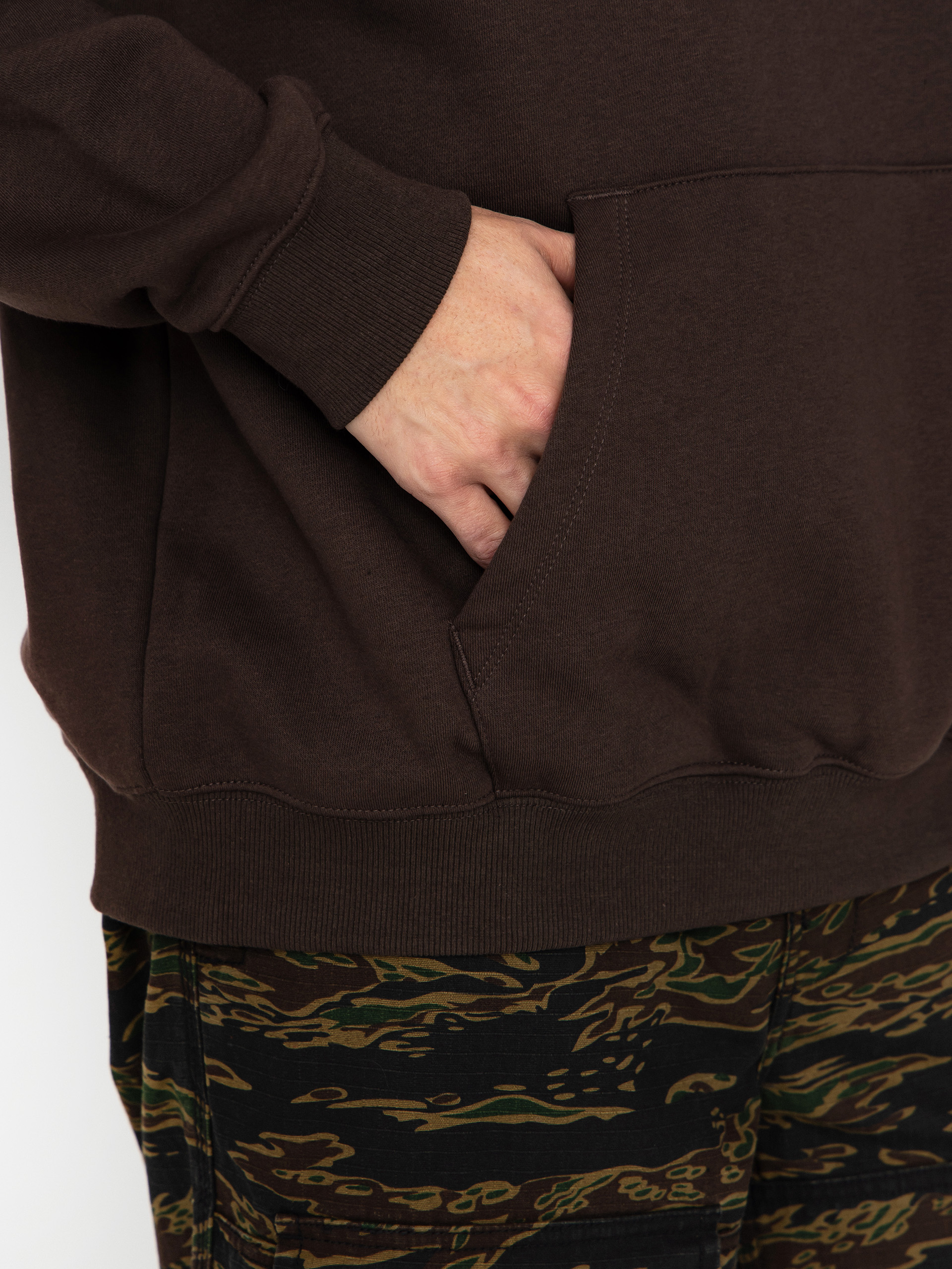 Hanorac cu glugă Volcom Volcom Stone HD (cacao)