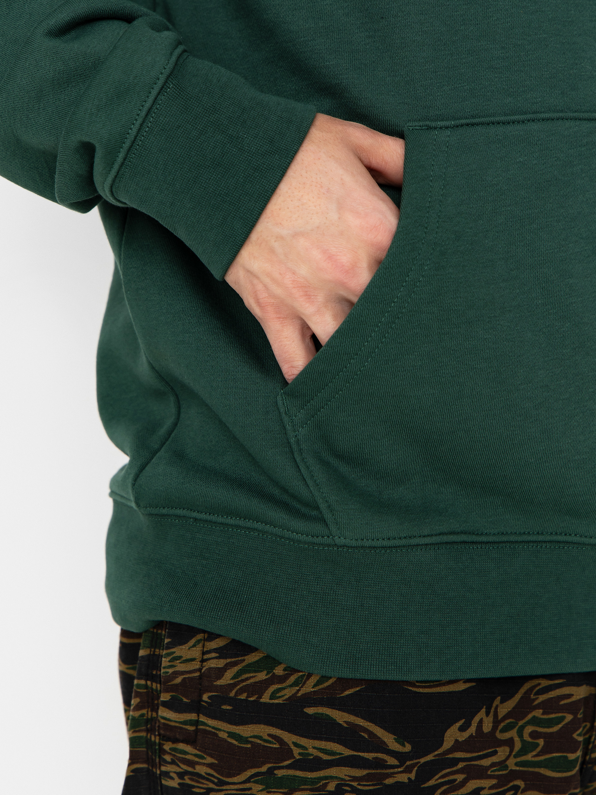 Hanorac cu glugă Quiksilver Fineline HD (trekking green)