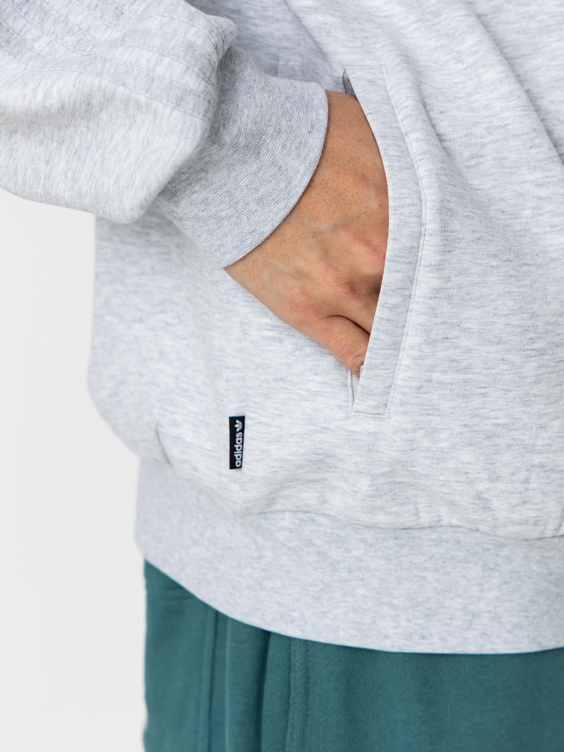 Hanorac cu glugă adidas Tech Fleece (lgreyh/black)