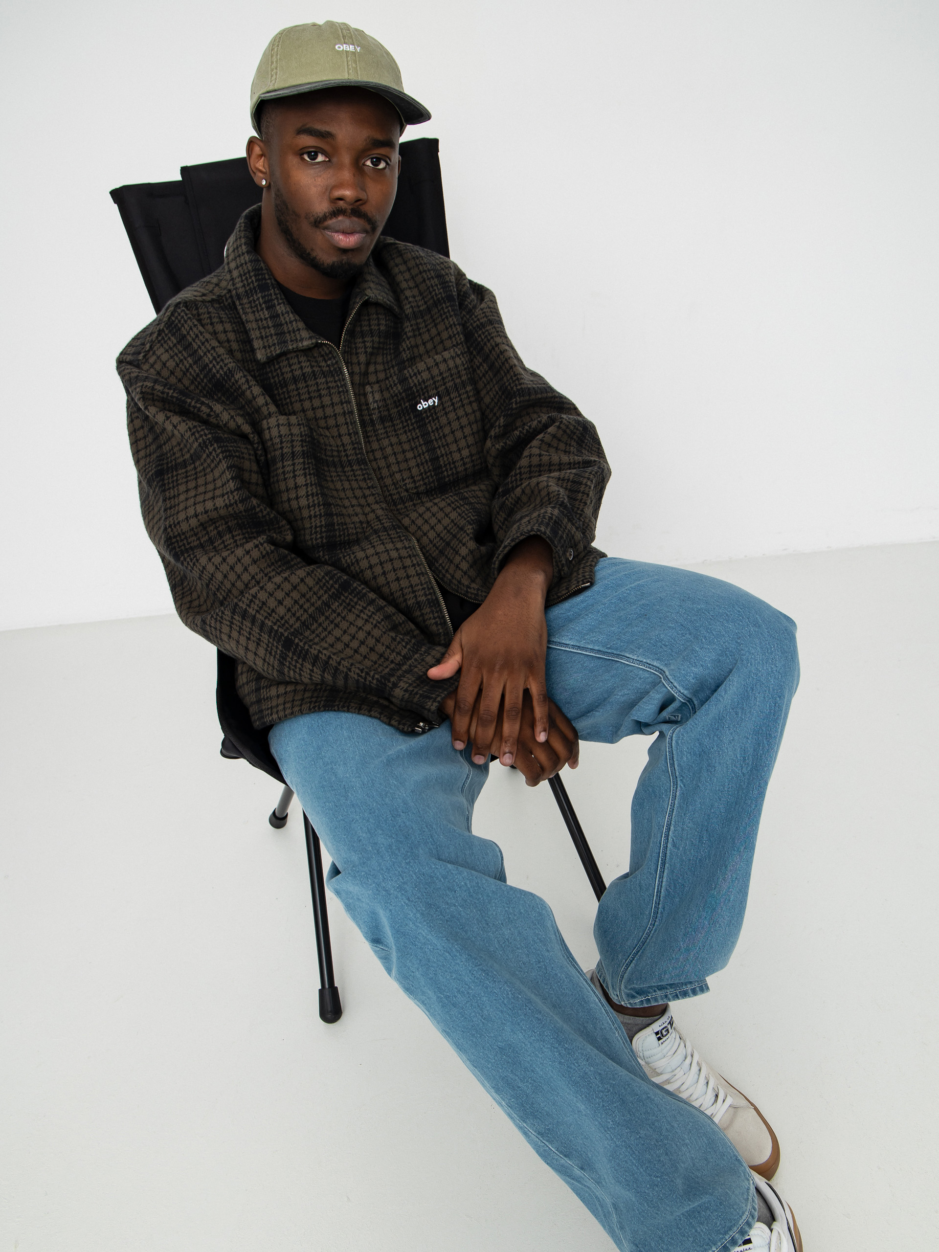 Geacă OBEY Parker Zip