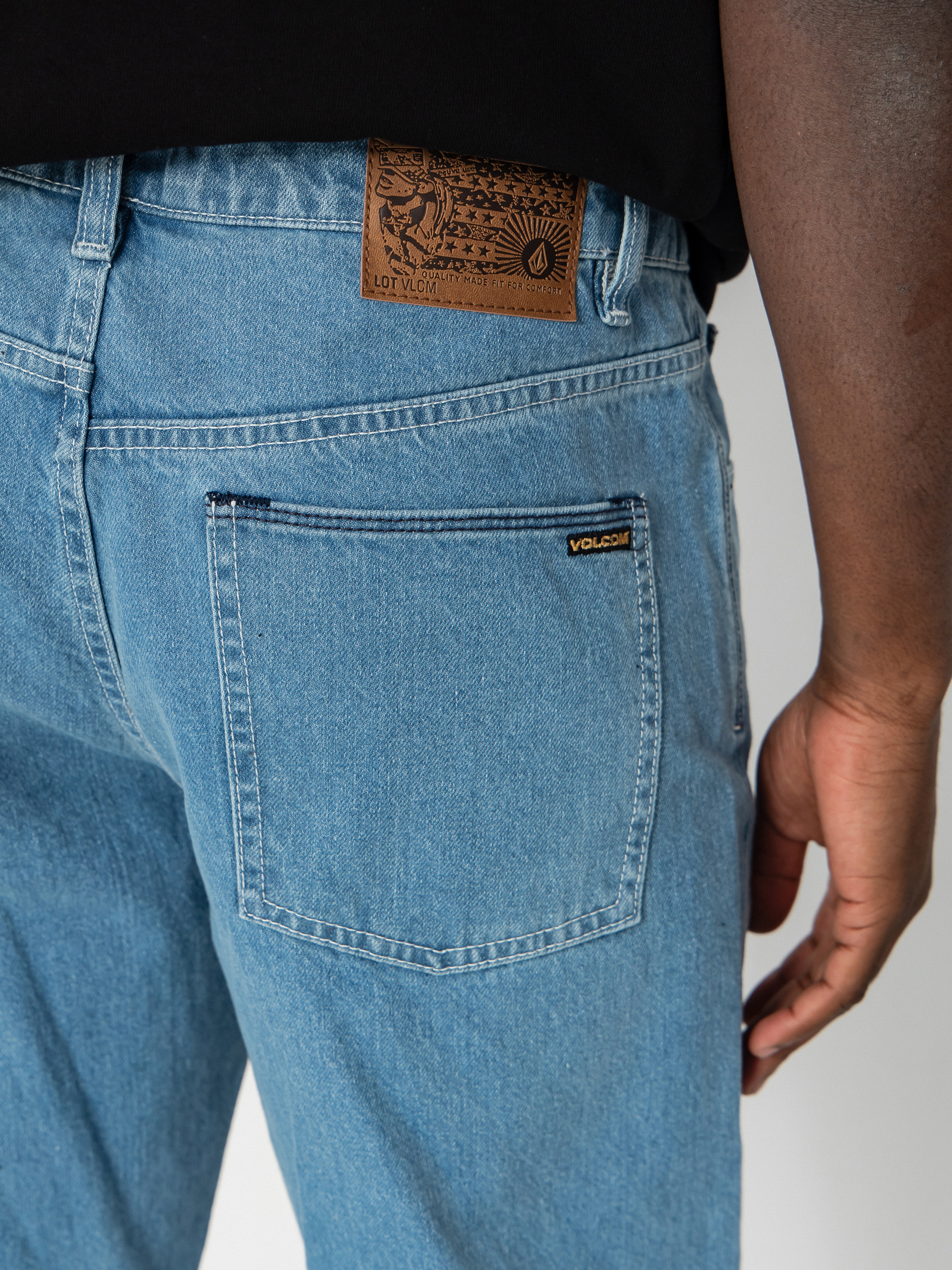 Pantaloni Volcom Fivedown (camper blue)