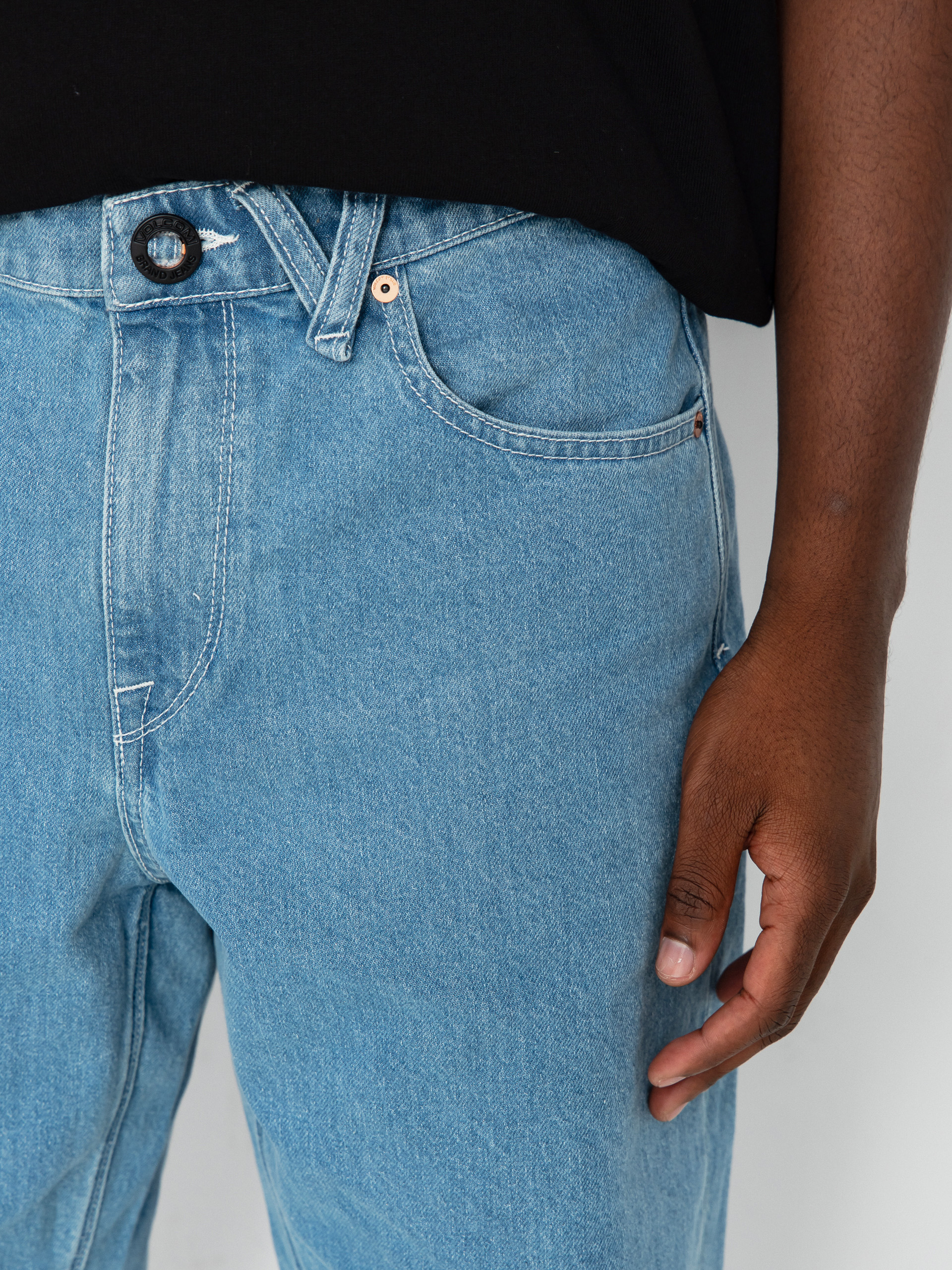 Pantaloni Volcom Fivedown (camper blue)