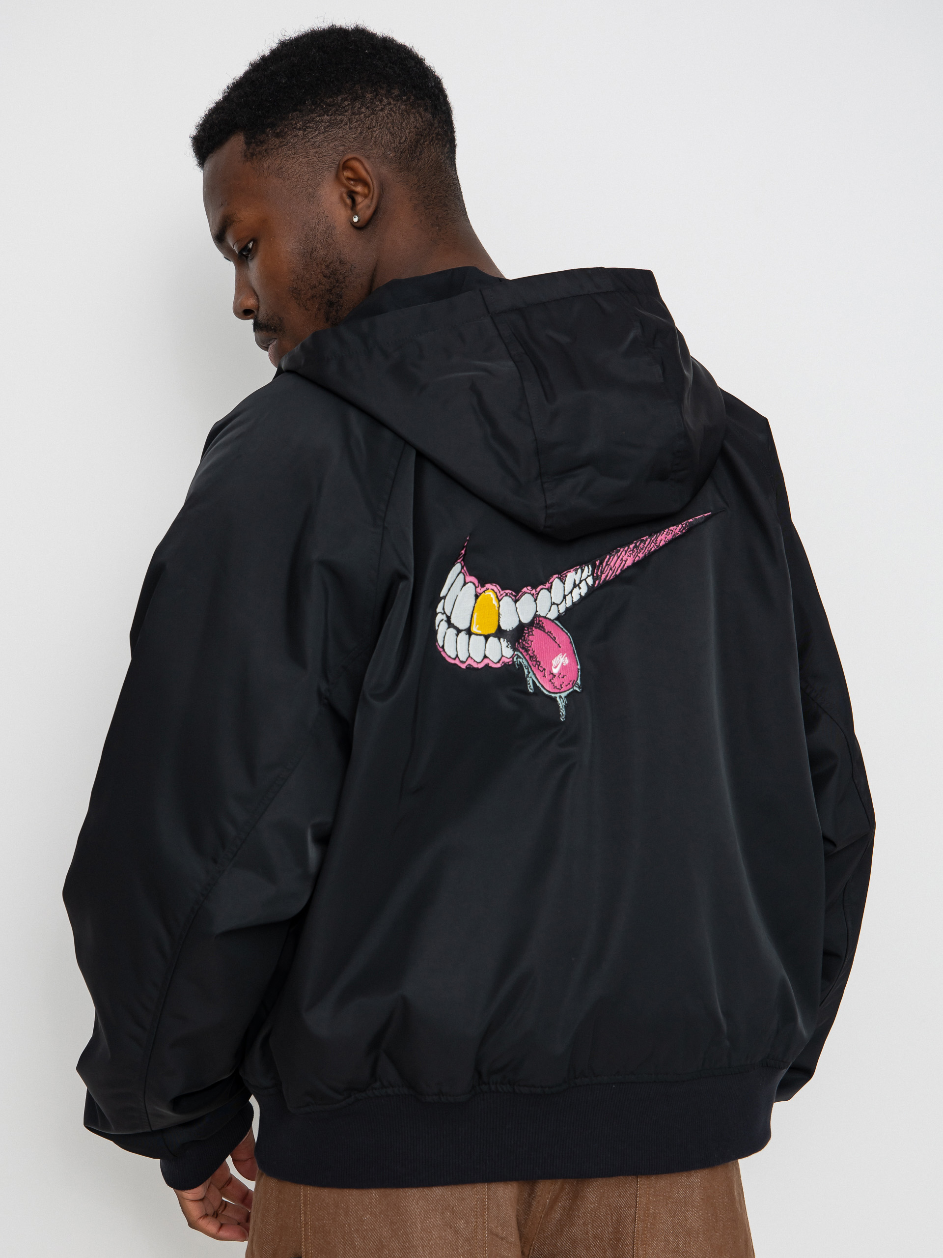 Geacă Nike SB Ssnl Gfx (black/black/white)