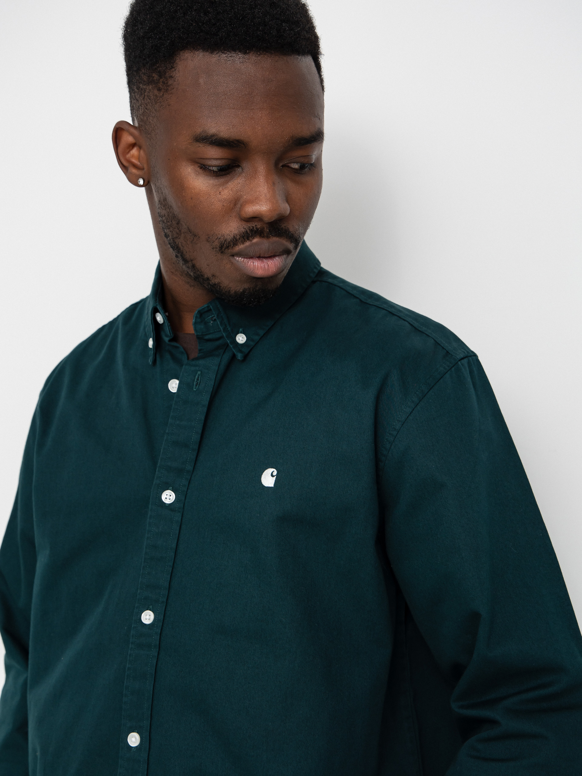 Cămașă Carhartt WIP Madison (dark fir/wax)