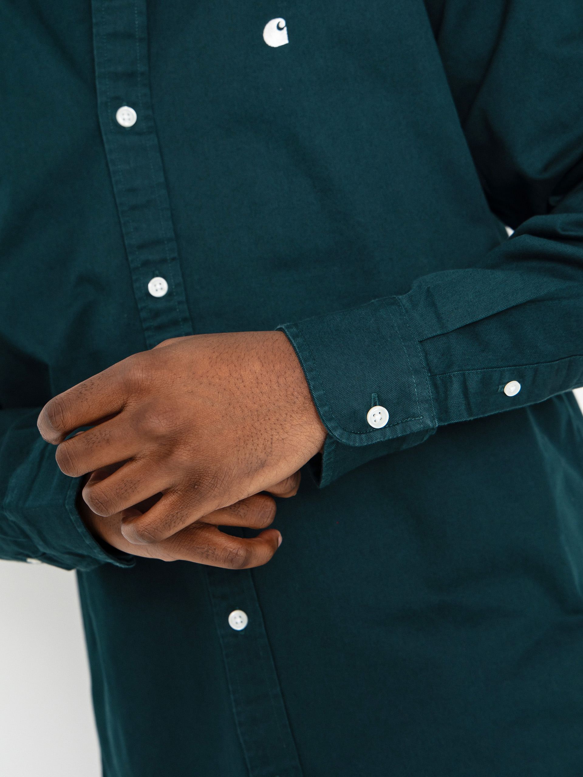 Cămașă Carhartt WIP Madison (dark fir/wax)