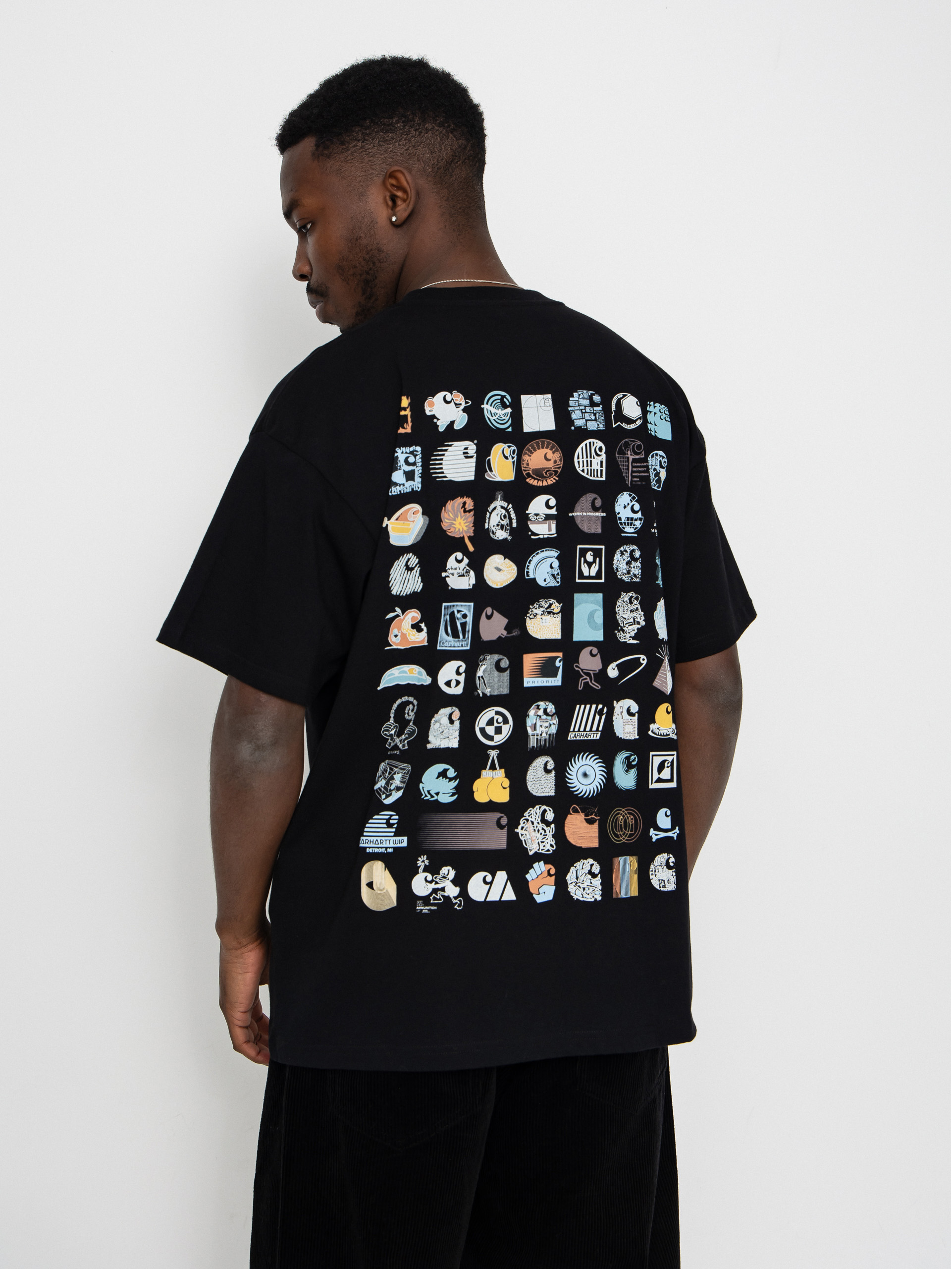 Tricou Carhartt WIP C Logo Archive (black)