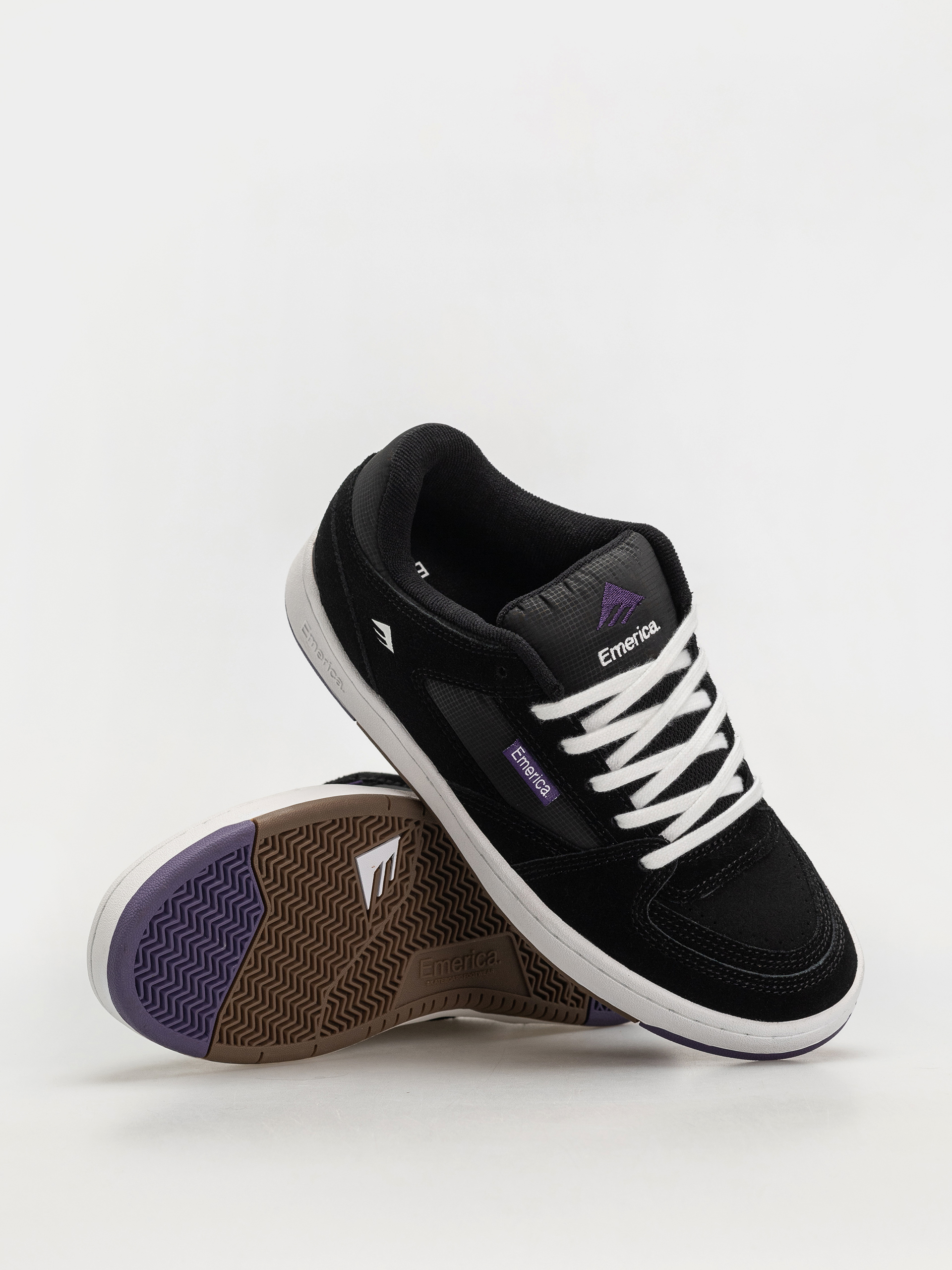 Pantofi Emerica Mute (black/white/gum)