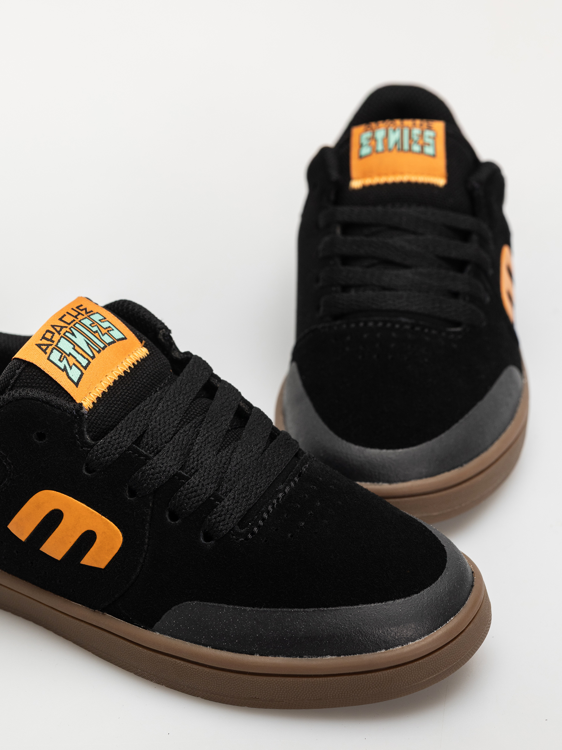 Pantofi Etnies Kids Marana X Apache JR (black/gum)