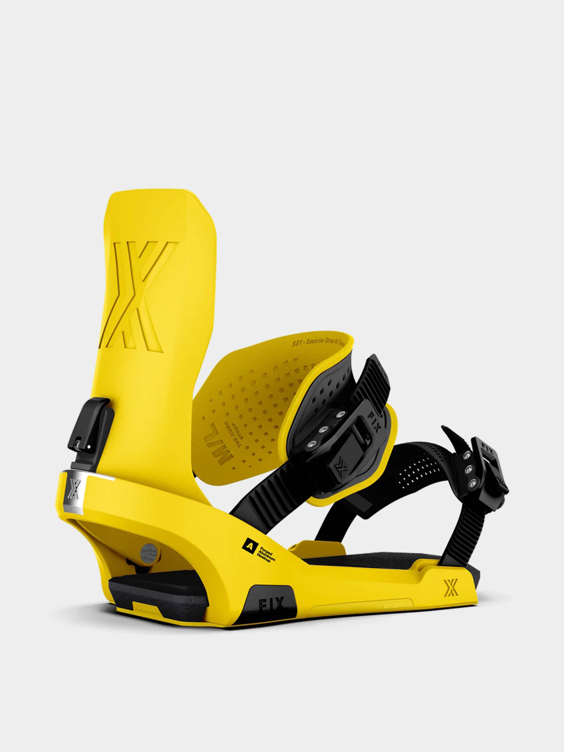 Legături pentru snowboard FIX Block 5 - galben (saber yellow)