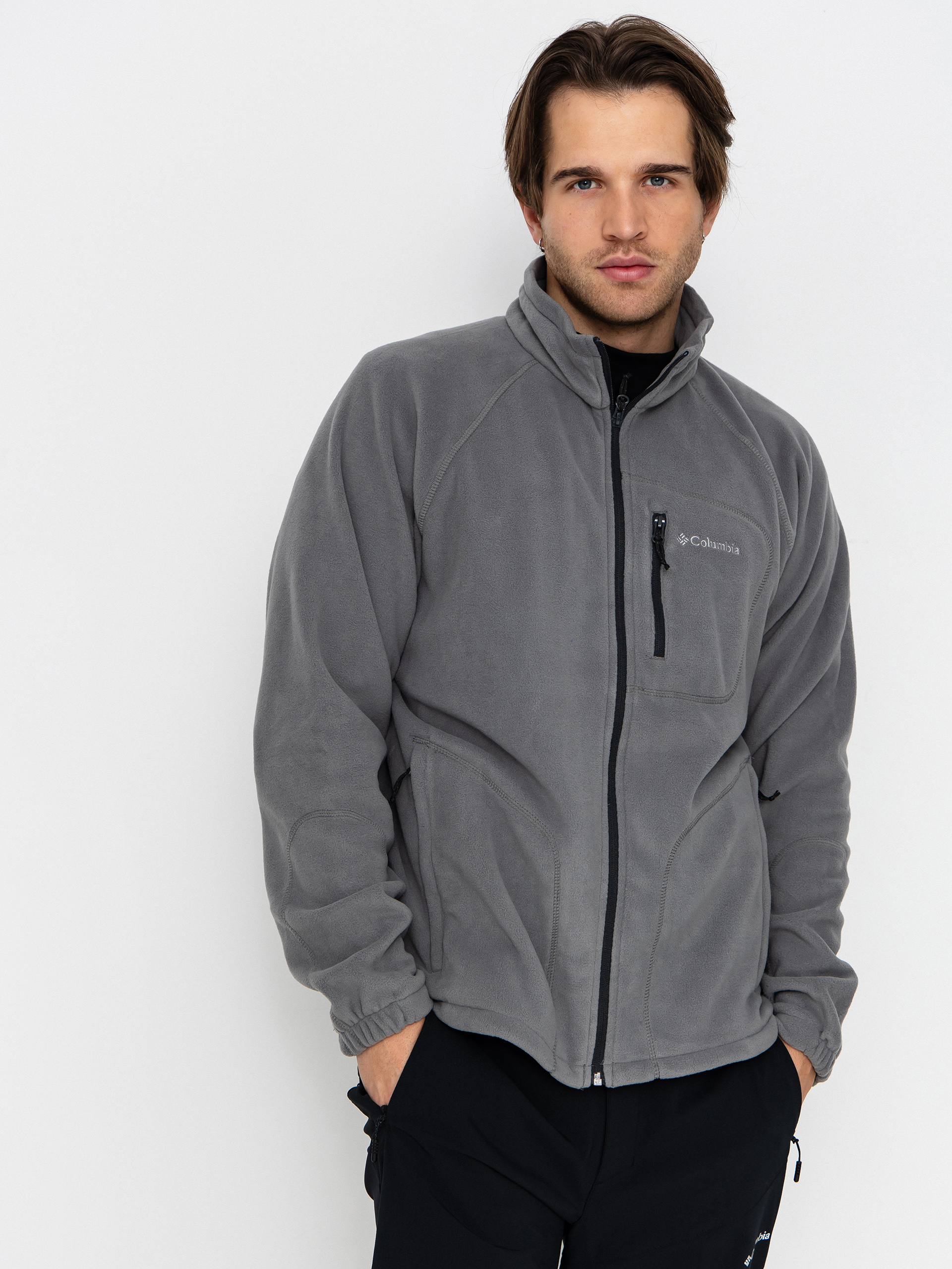 Hanorac din fleece Columbia Fast Trek II Full Zip (city grey)