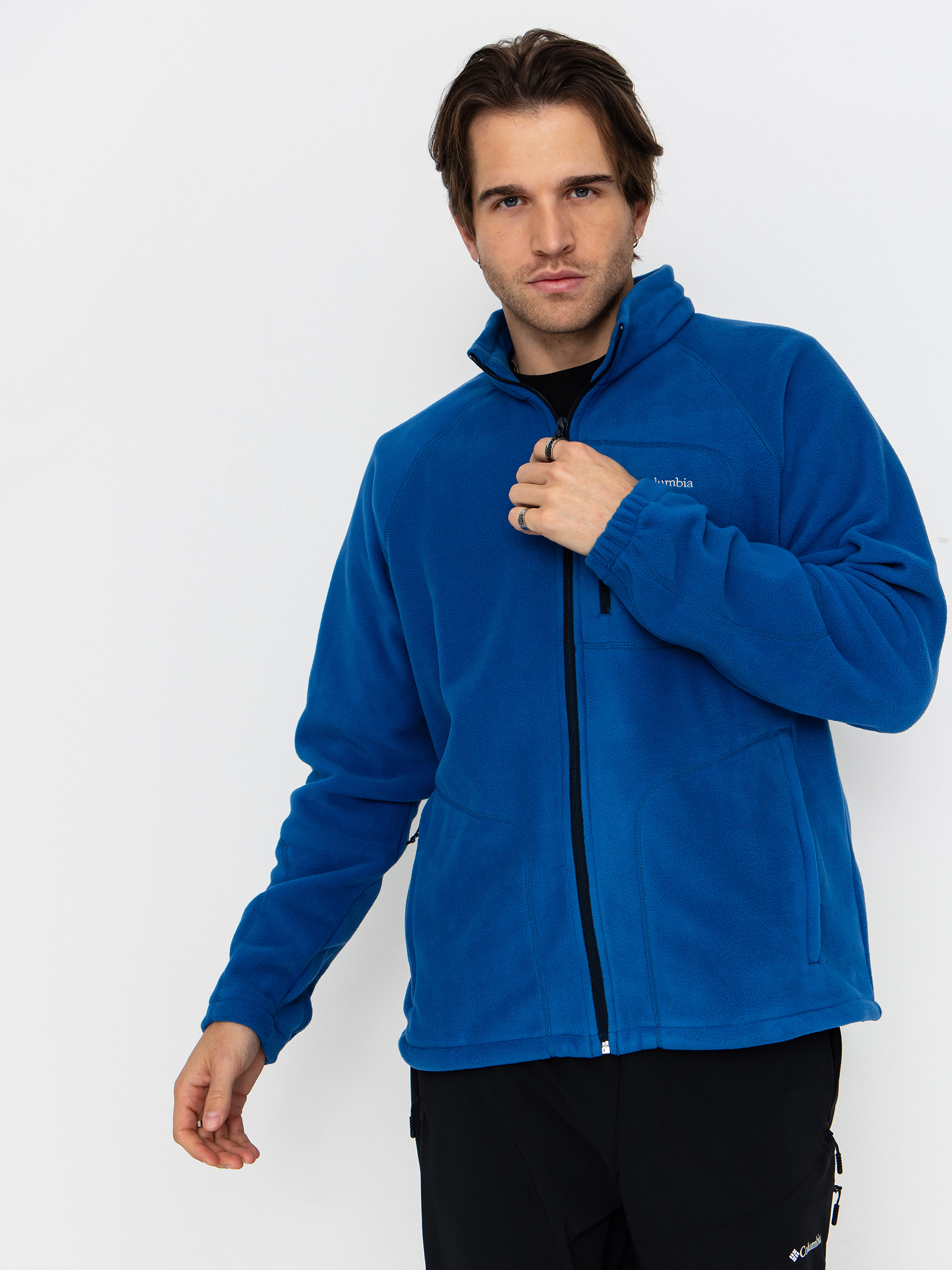 Hanorac din fleece Columbia Fast Trek II Full Zip (mountain blue)