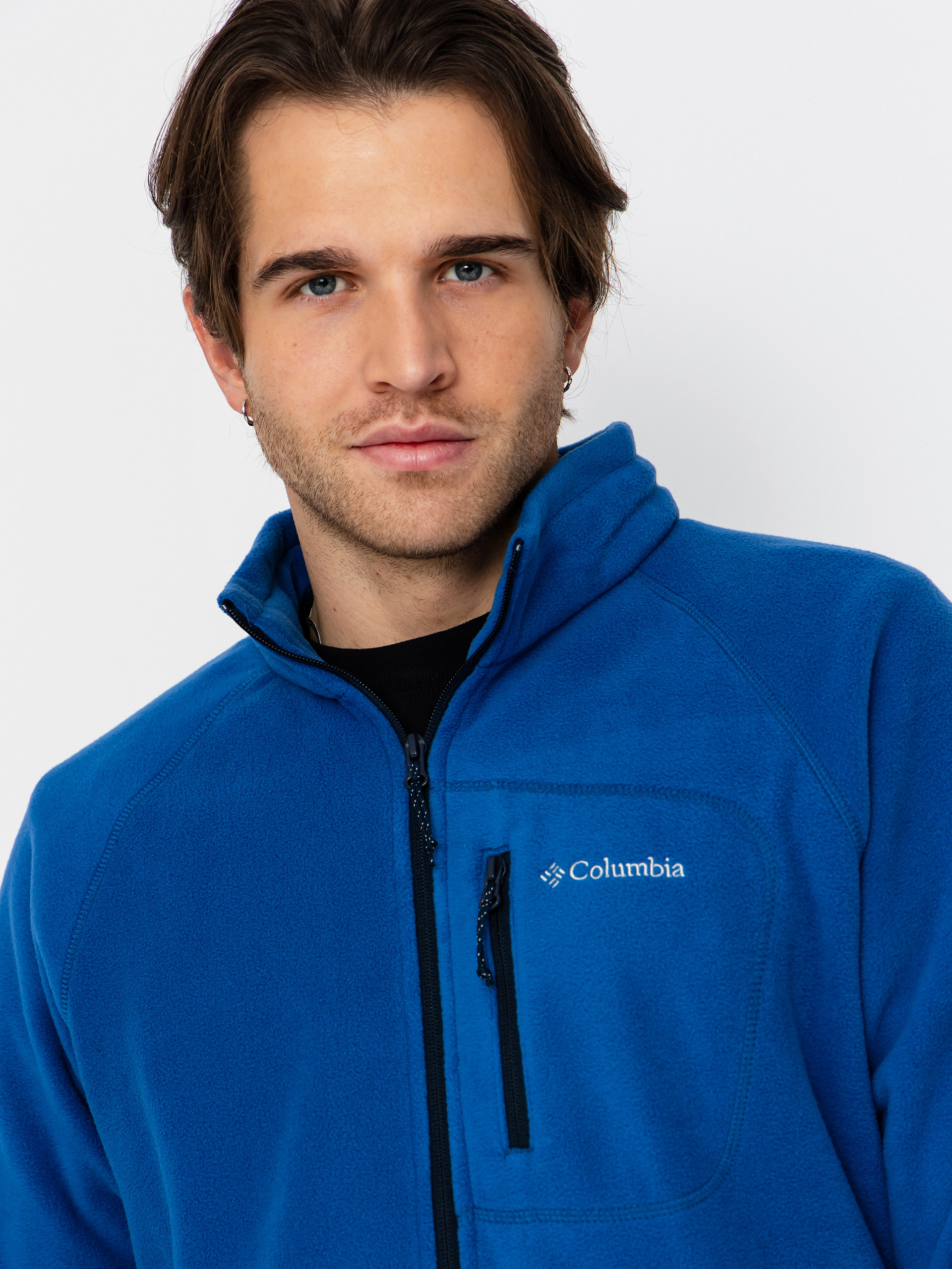 Pentru bărbați Hanorac din fleece Columbia Fast Trek II Full Zip (mountain blue)
