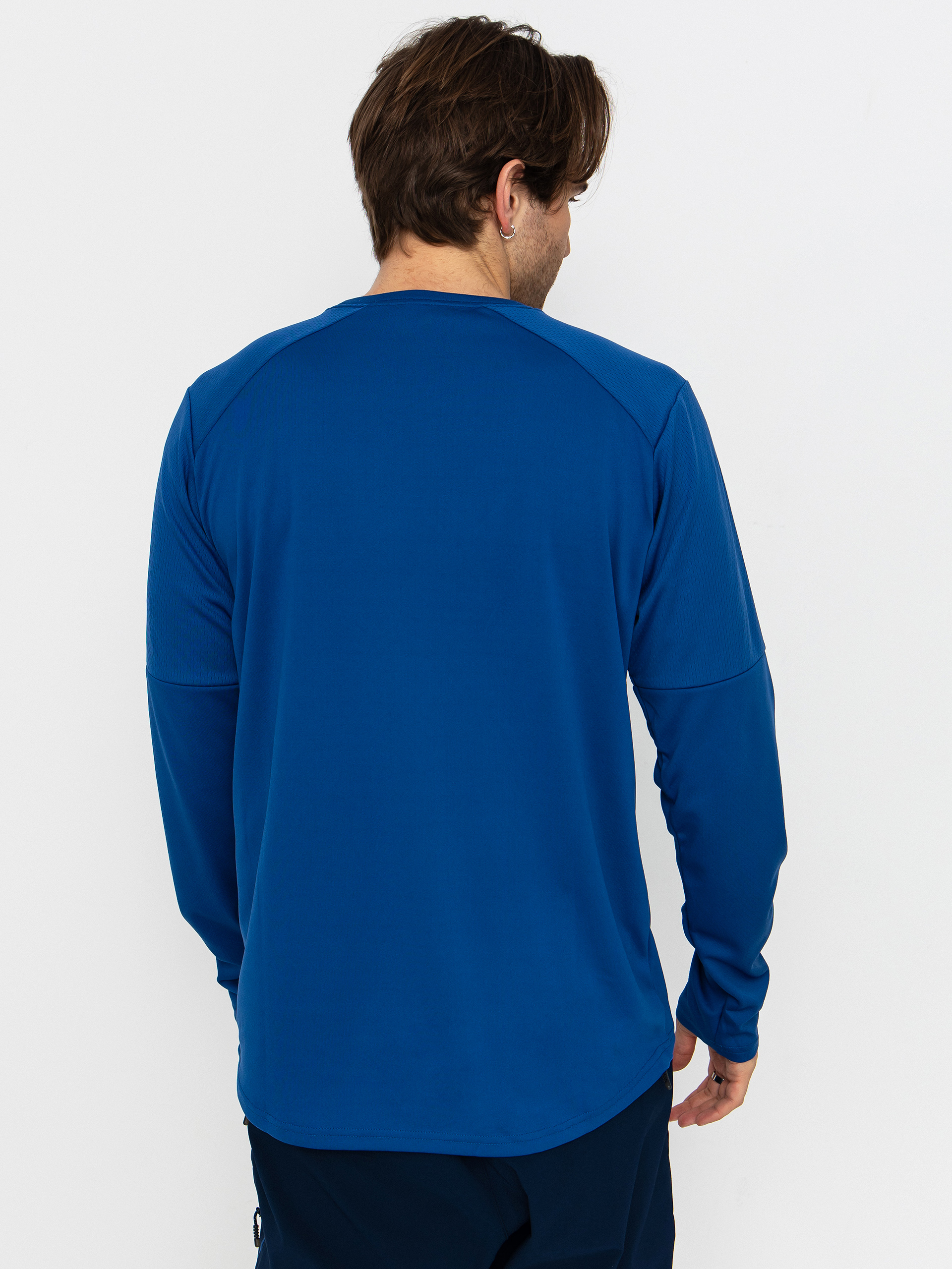 Longsleeve Columbia Tech Knit Crew (mtn blue/coll)