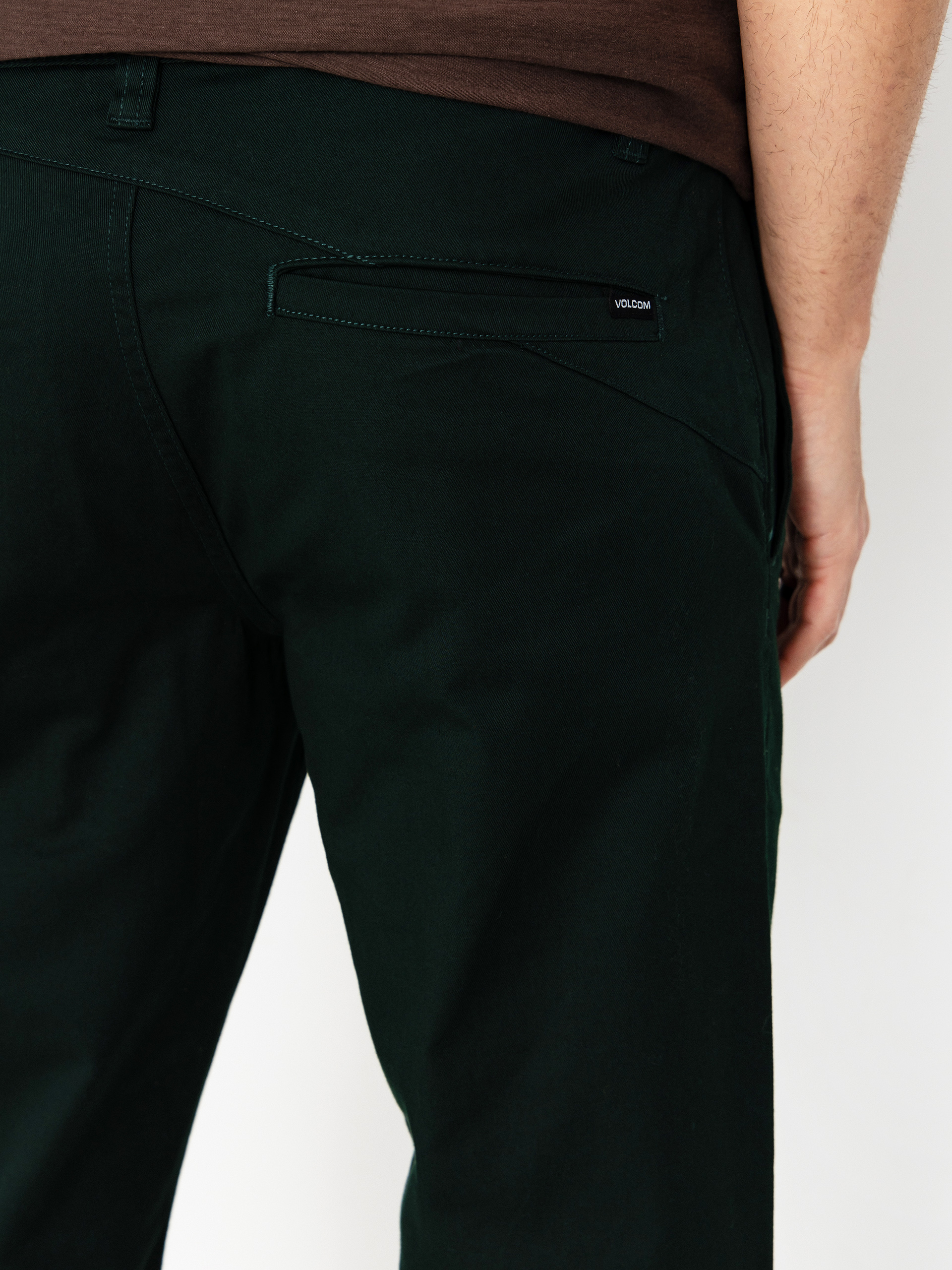 Pantaloni Volcom Frickin Modern Stretch (scarab)