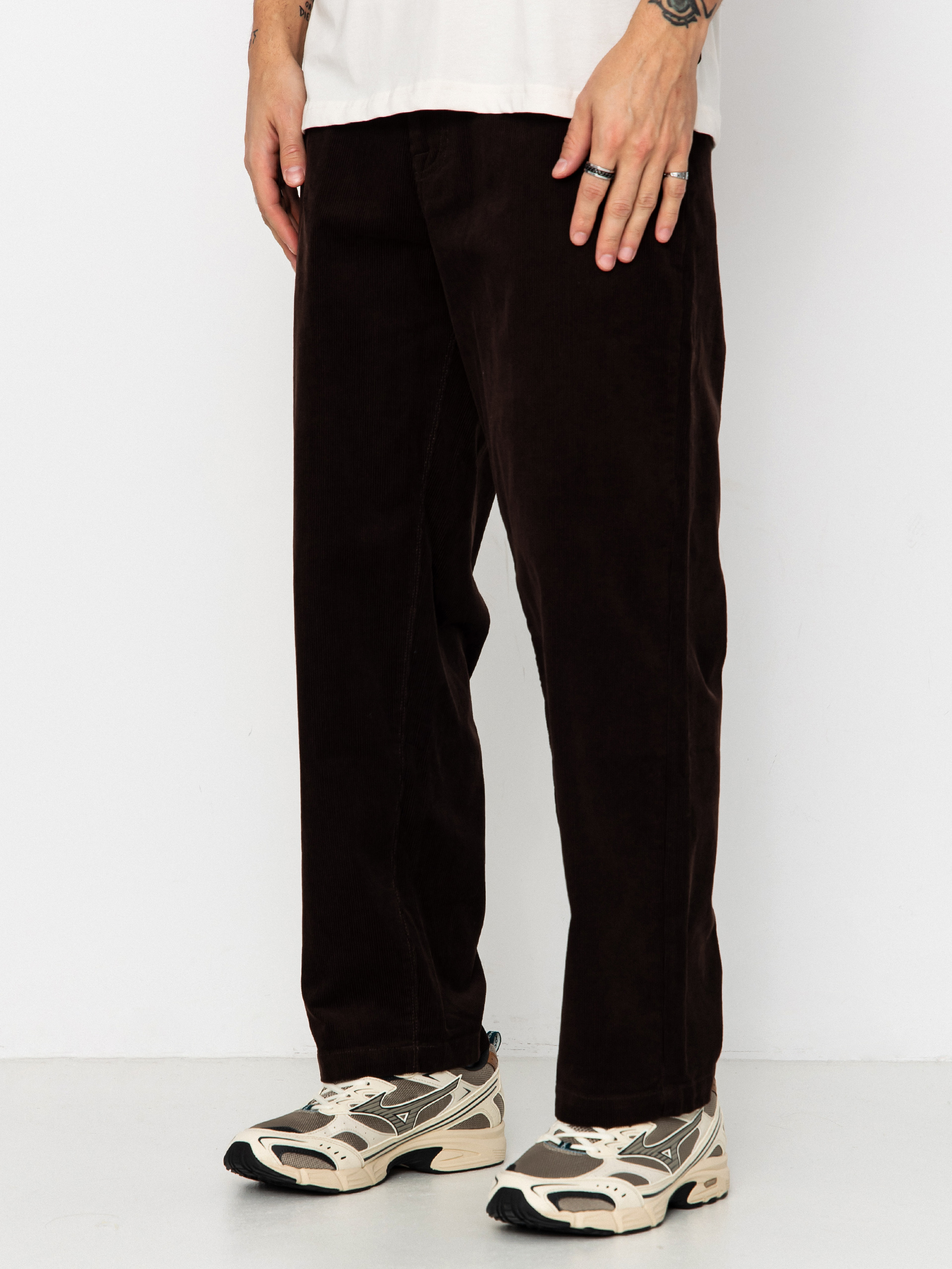 Pantaloni Volcom Frickin Loose Tapered Cord (cacao)