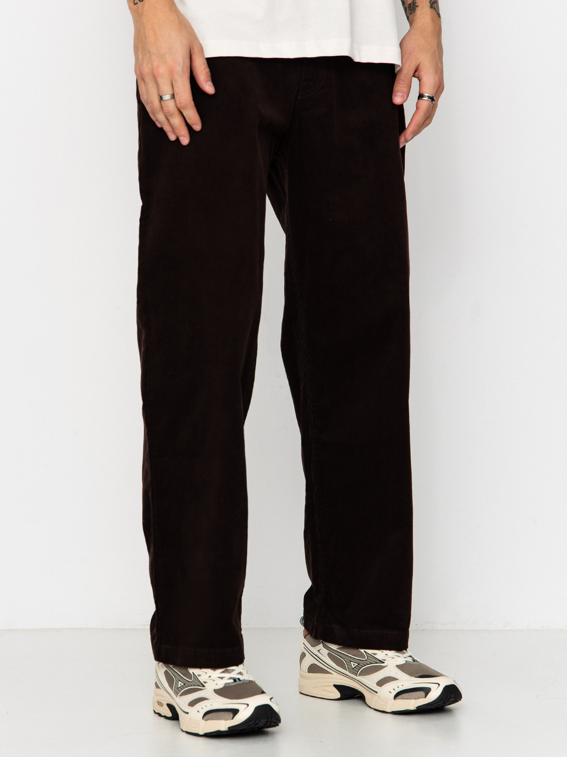 Pantaloni Volcom Frickin Loose Tapered Cord (cacao)