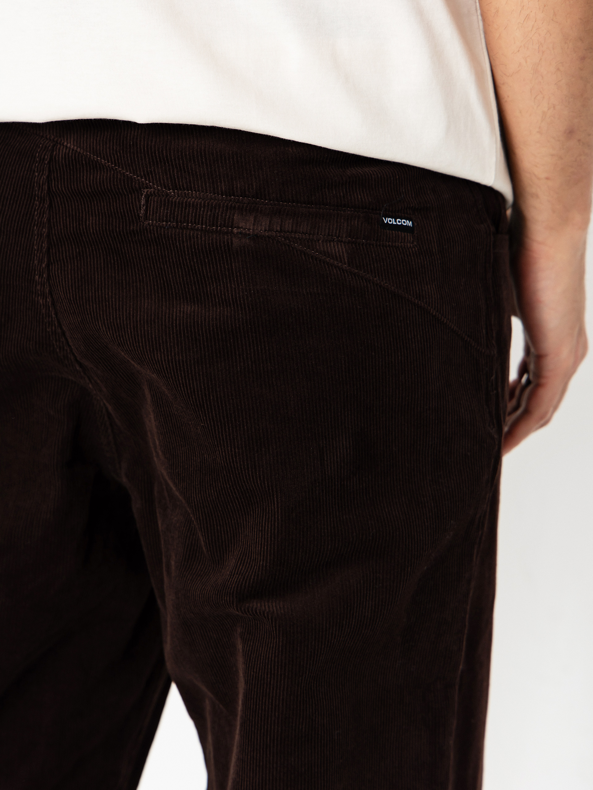 Pantaloni Volcom Frickin Loose Tapered Cord (cacao)