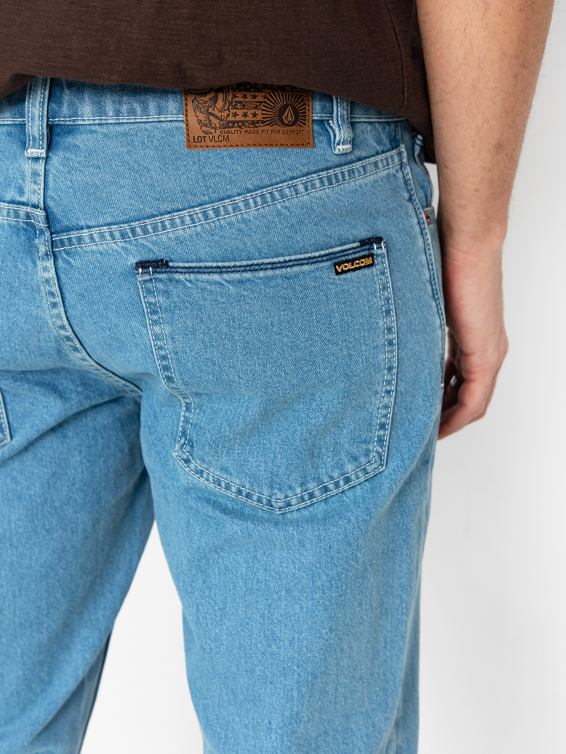 Pantaloni Volcom Vorta (camper blue)