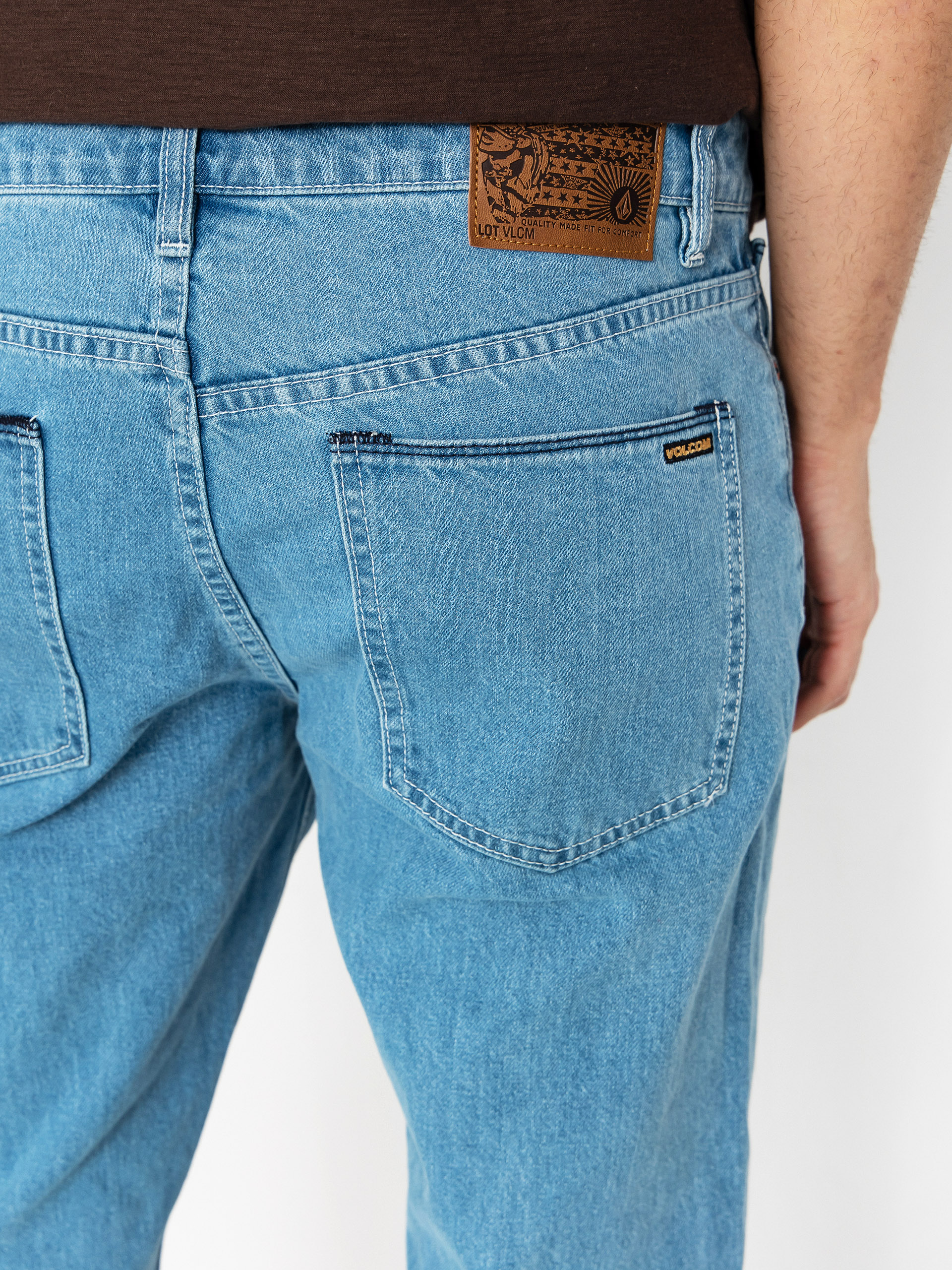 Pantaloni Volcom Solver (camper blue)