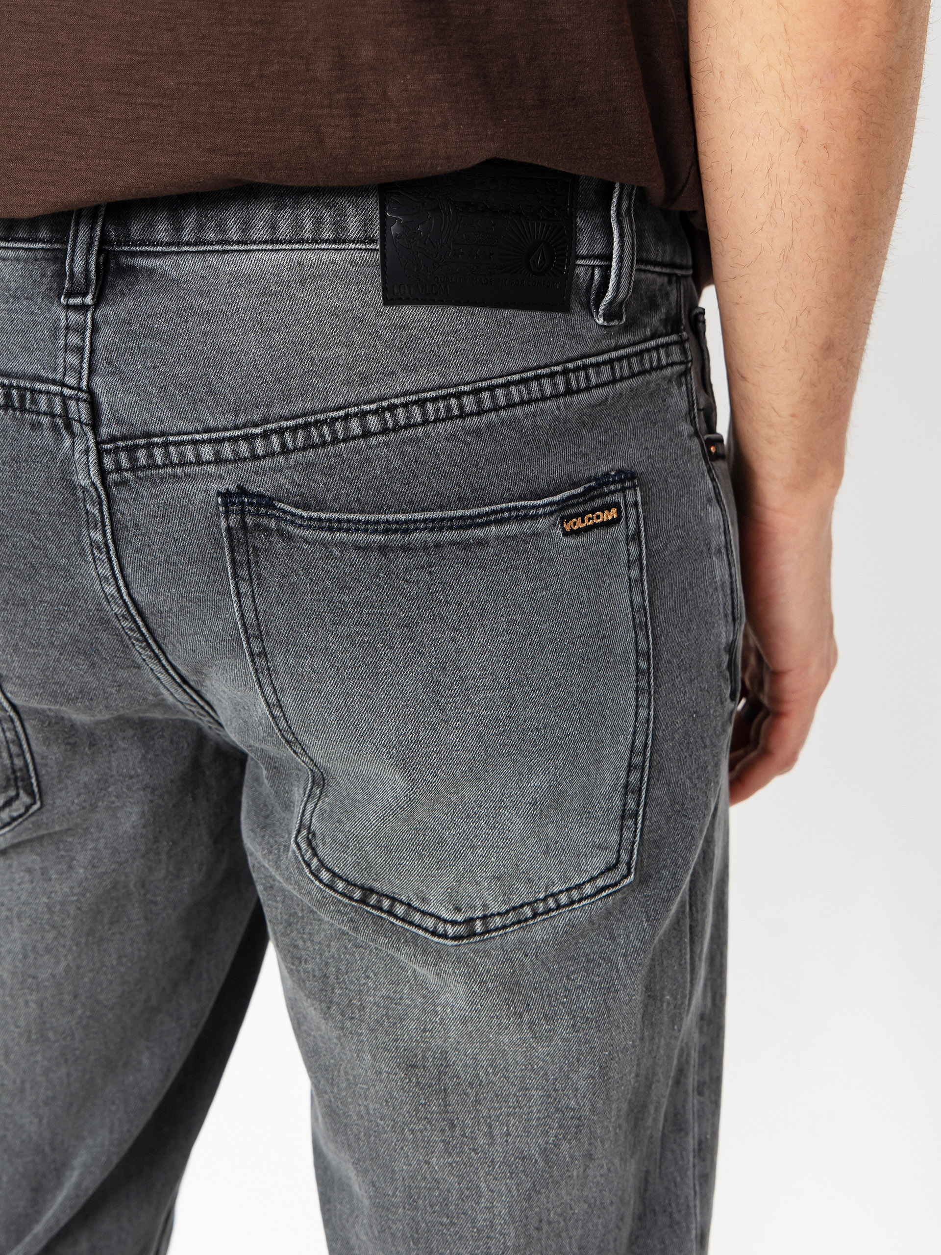 Pantaloni Volcom Solver (concrete)