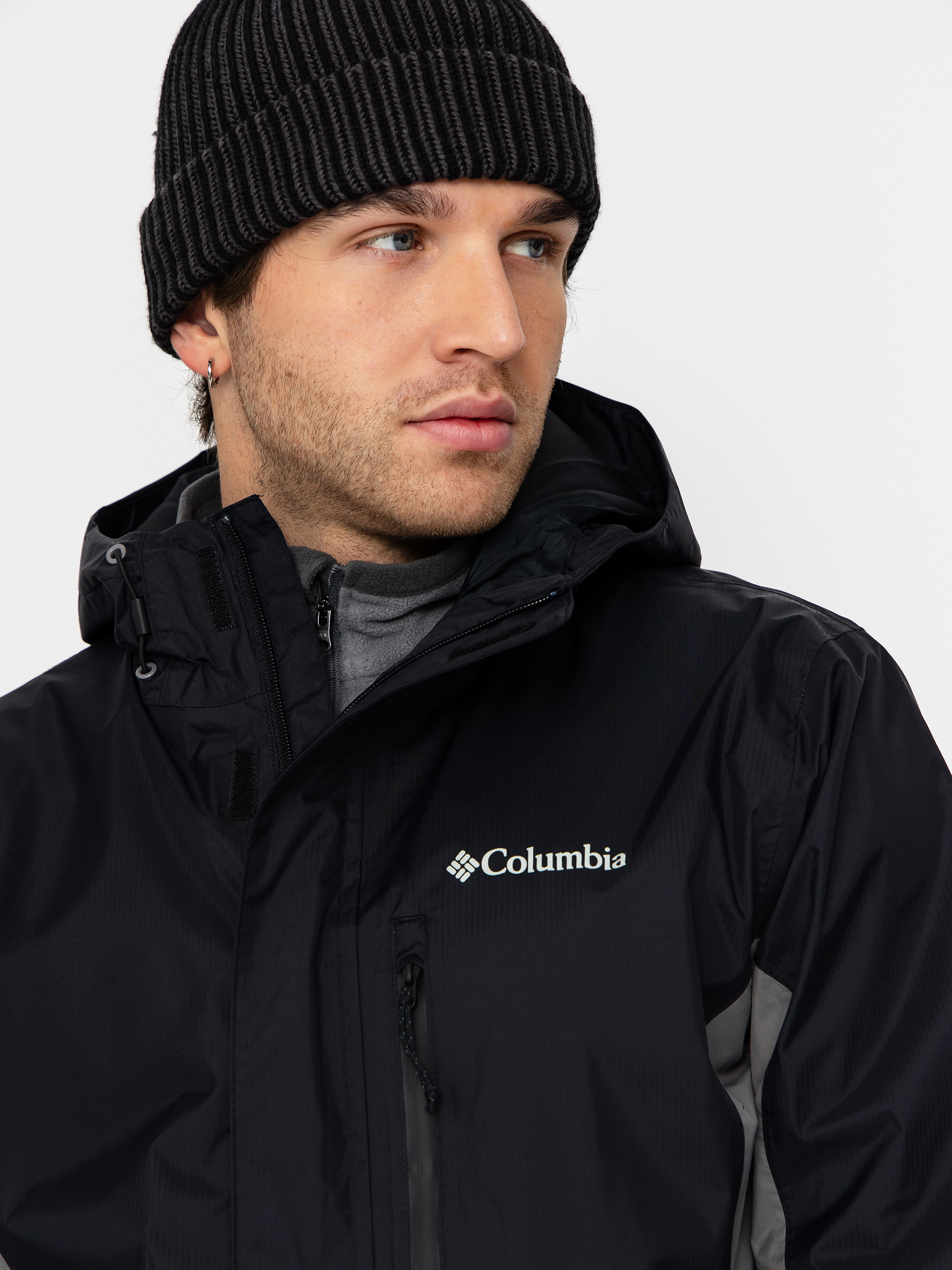 Geacă Columbia Pouring Adventure III (black/city grey)